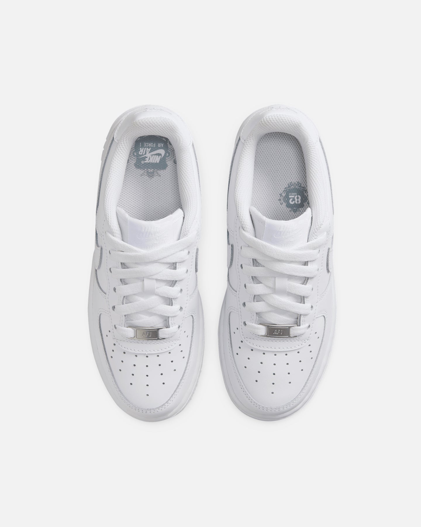 Nike Kids' Air Force 1 LE (GS) White/White、mySite、zt4zffjzw