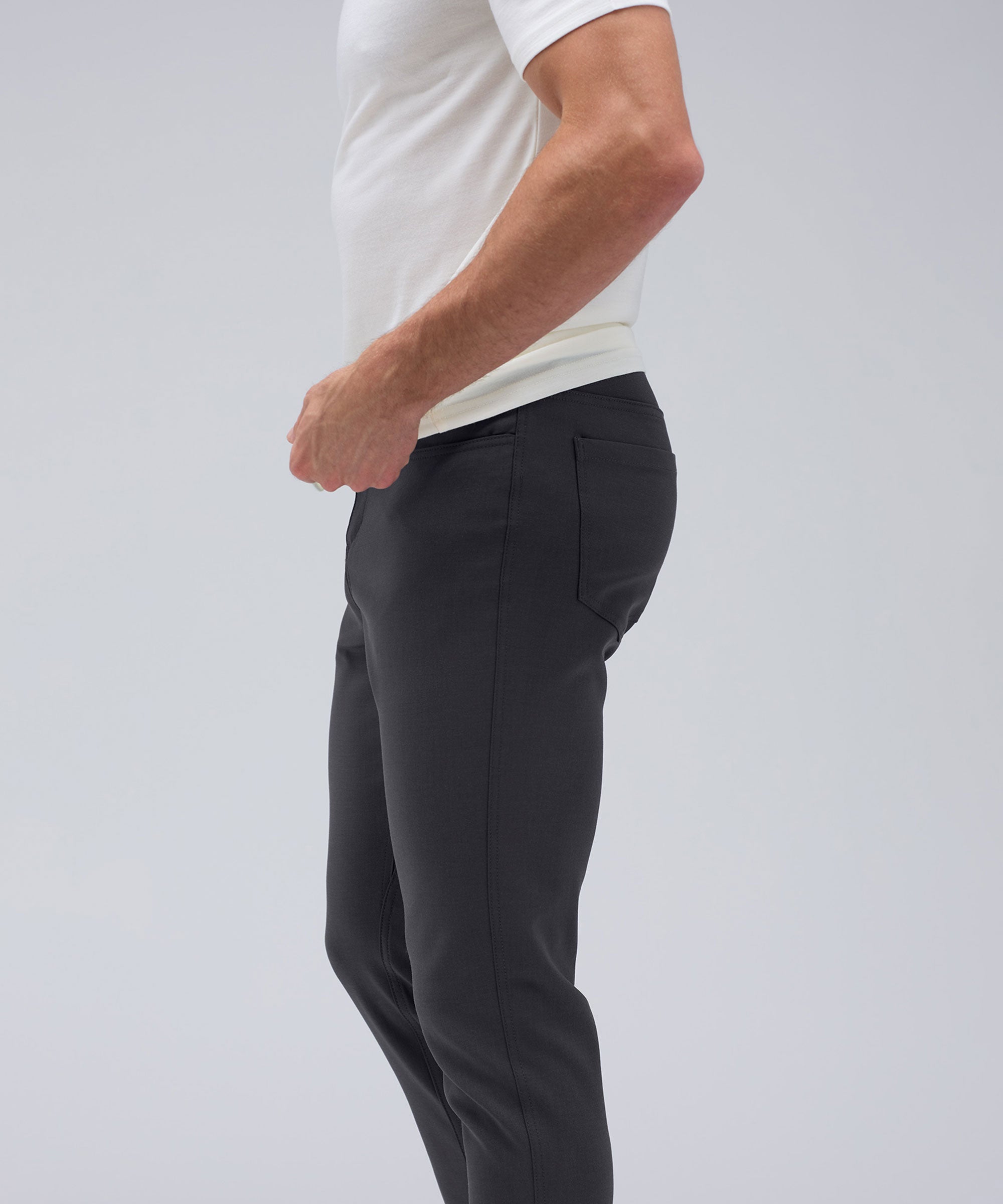 Men's Slim Merino Travel Pants、mySite、noshort