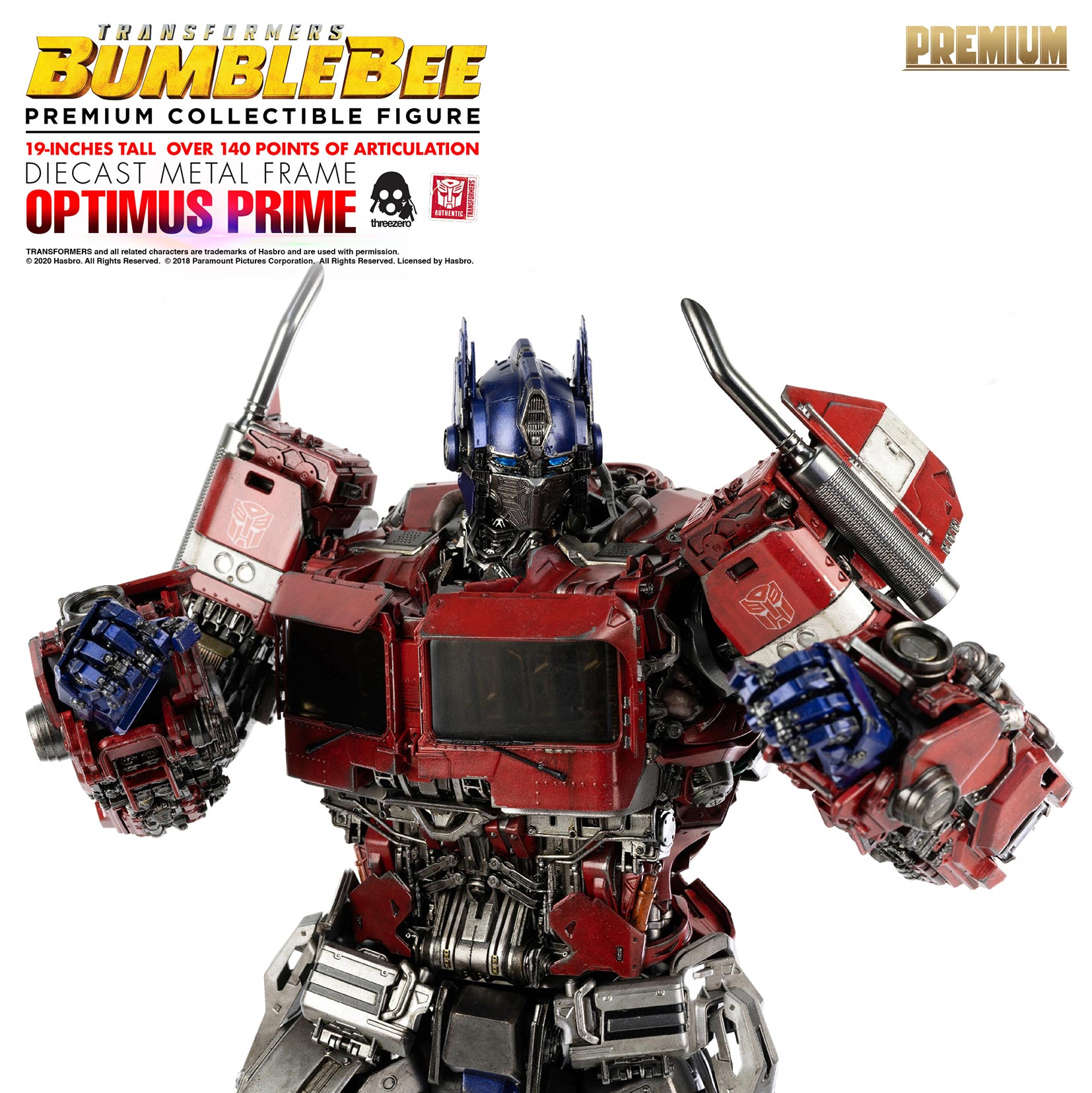 Threezero Transformers: Bumblebee Premium Collectible Optimus Prime、mySite、hgirdovlk