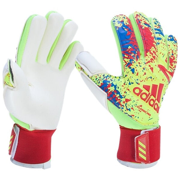 adidas Men's Classic Pro Goalkeeper Gloves Solar Yellow/Actual Red、mySite、noshort