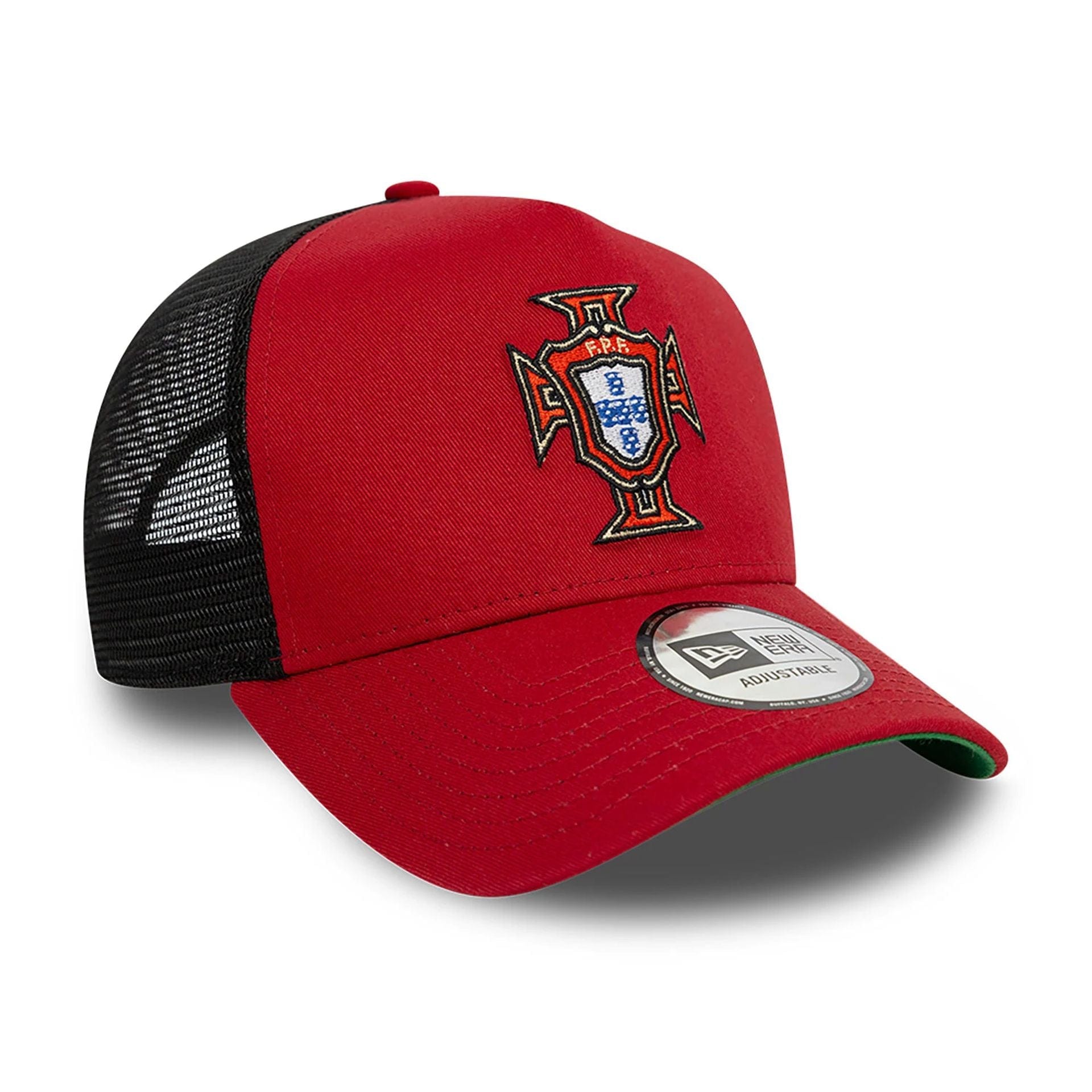 Portugal National Team Core Dark Red 9FORTY E-Frame Trucker Adjustable Cap、mySite、vikingsvslions