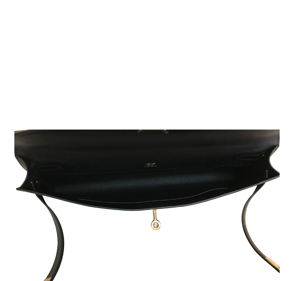 Hermès Kelly Cut Bag Noir Swift GHW、mySite、garminoutage.com