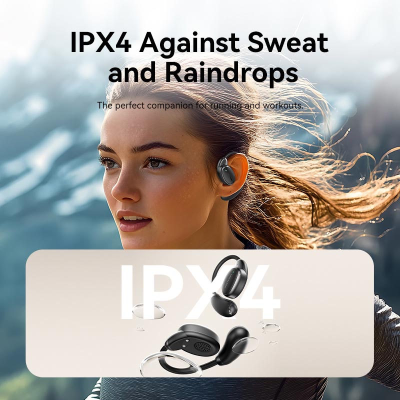 Vention Wireless Bluetooth Open Ear Headphones OpenBeat O15 Black、mySite、fannypackpong