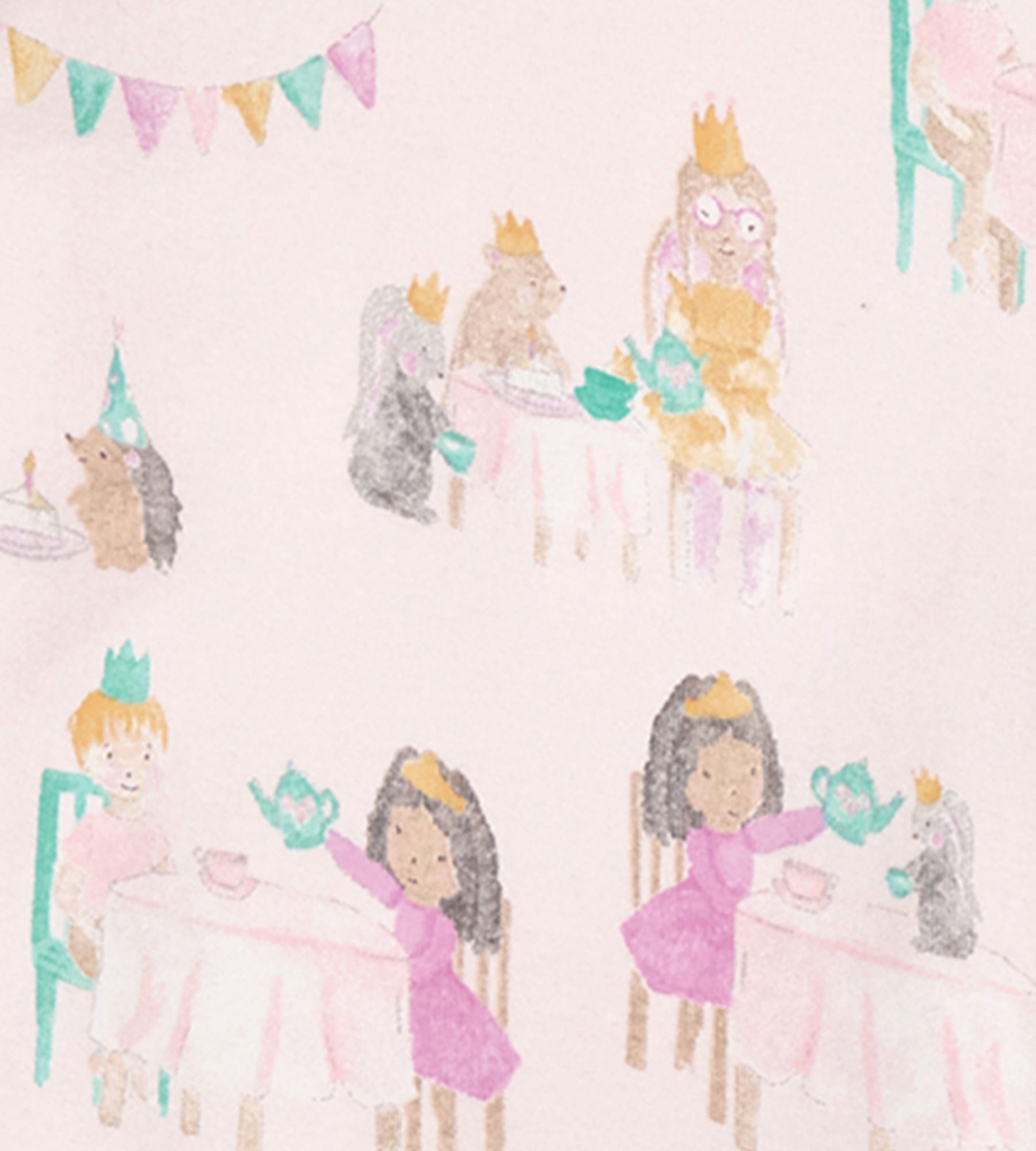  Tea Time Organic Cotton 2-Piece Pajamas、mySite、layawaytickets