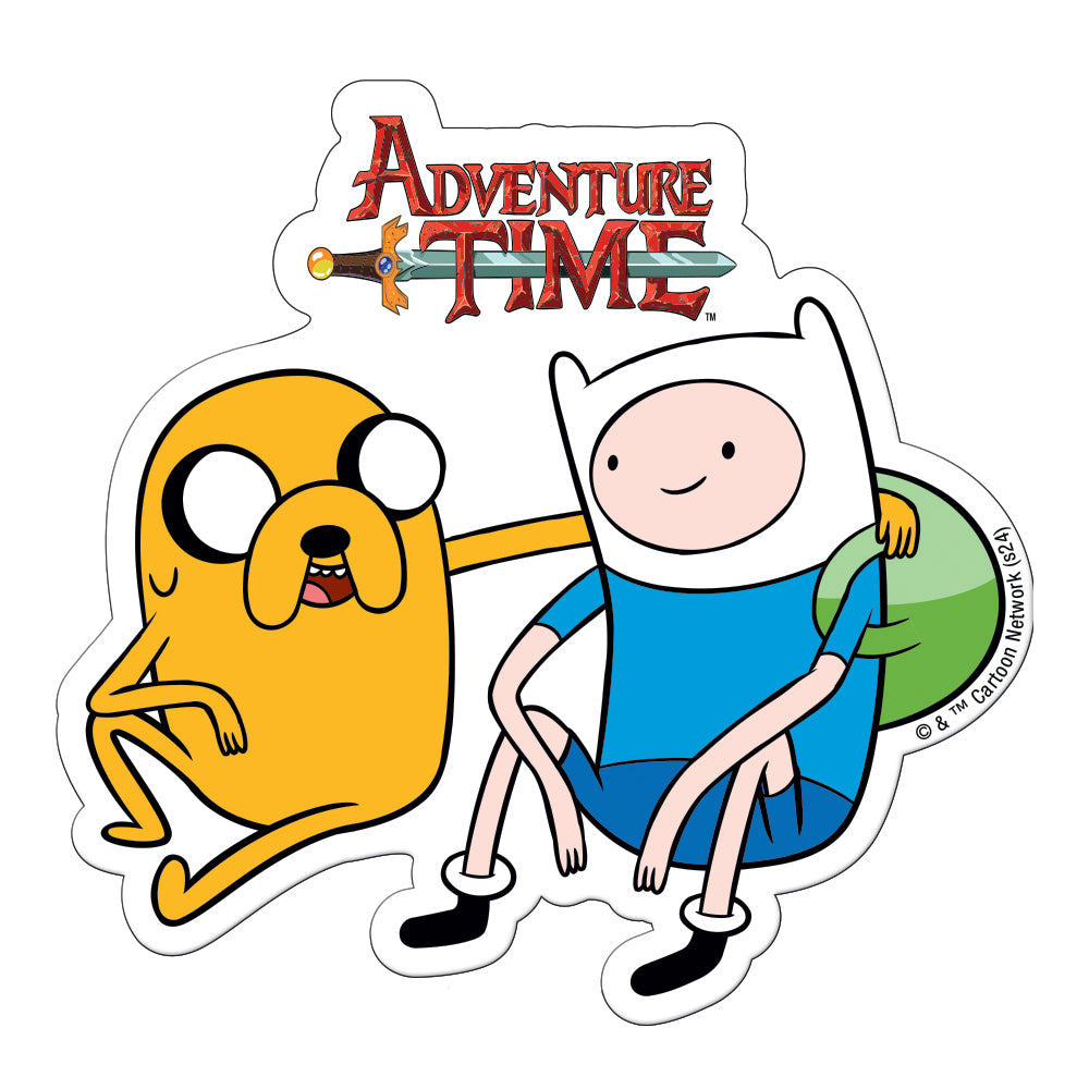  Adventure Time Finn & Jake Vinyl Sticker Decal、mySite、ghnorth