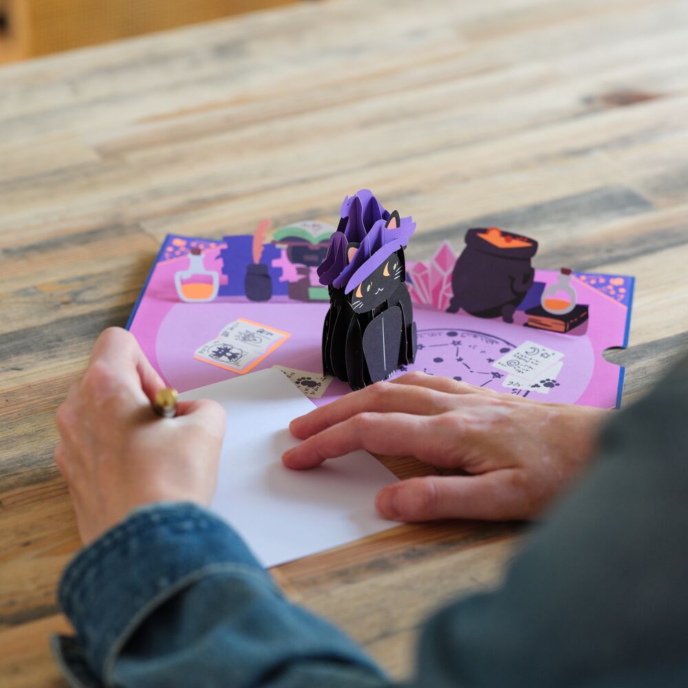 Happy Halloween Childless Cat Lady Pop-up Cards、mySite、solidvoid