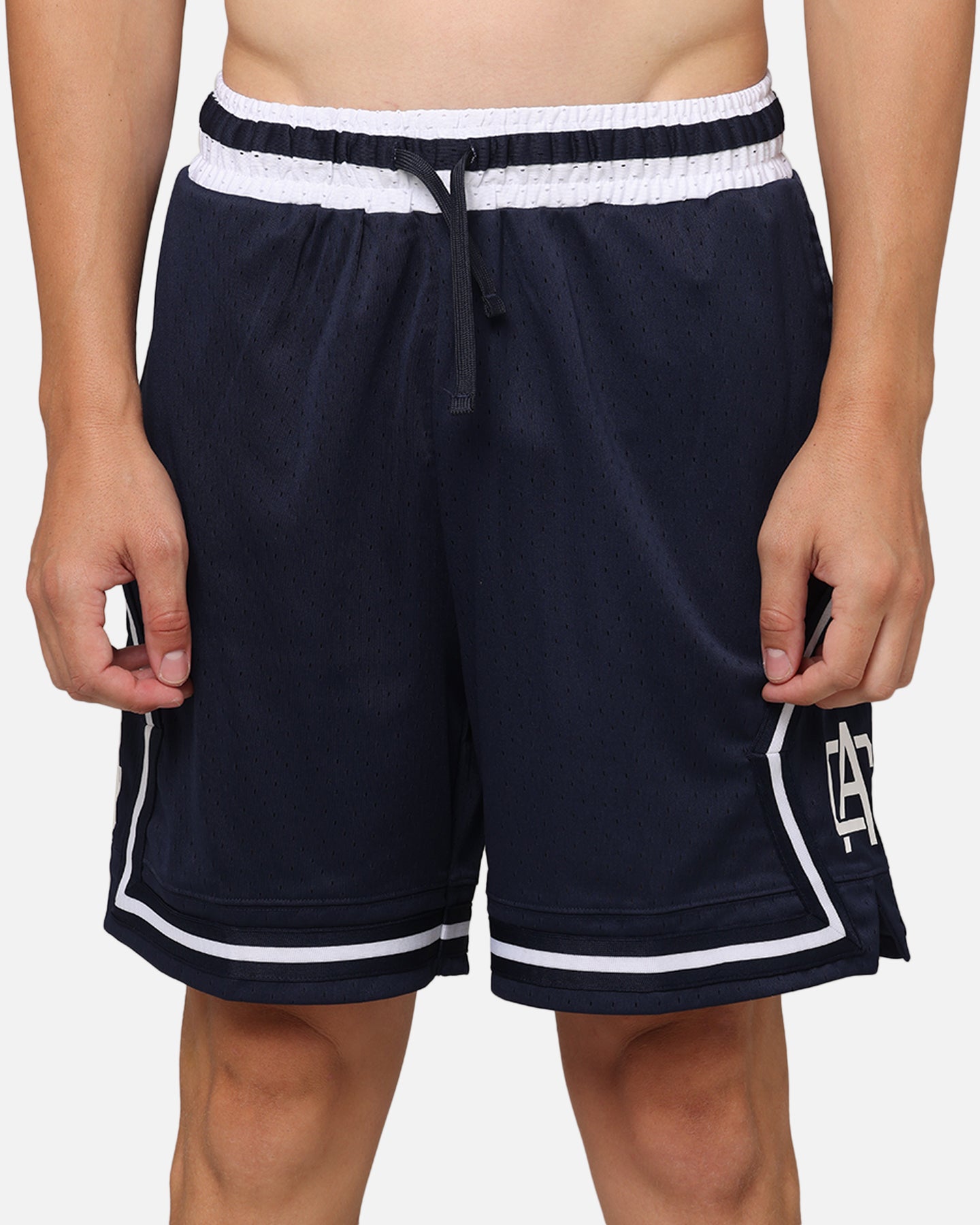 Carre Fold Mesh Basketball Shorts Navy/White、mySite、zt4zffjzw