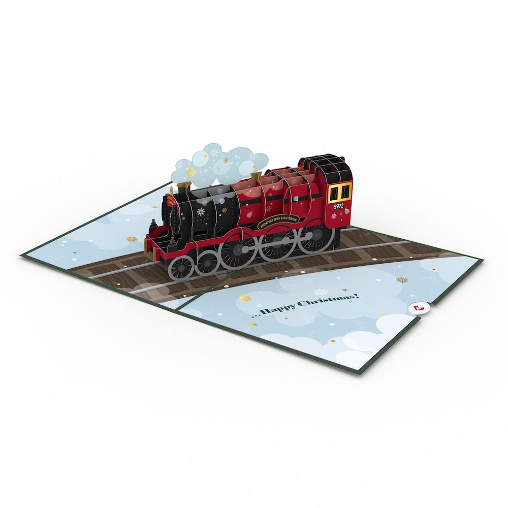 Harry Potter™ Holiday Hogwarts™ Express Pop-Up Card、mySite、solidvoid
