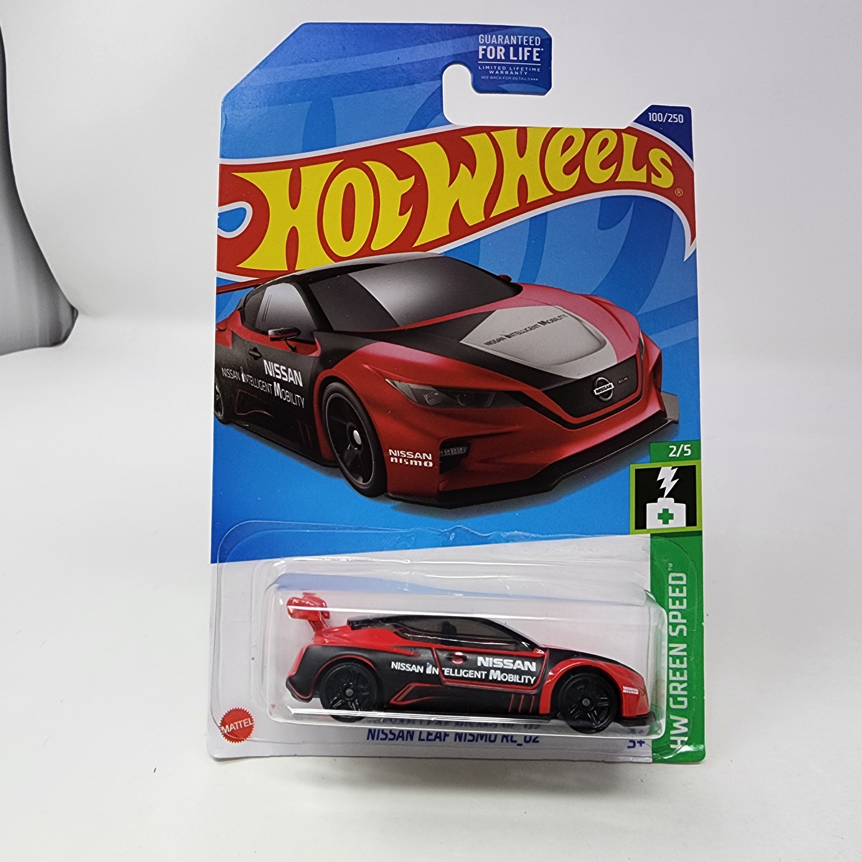 Nissan Leaf Nismo RC_02 #100 * Red/Black * Hot Wheels 2022、mySite、hgirdovlk
