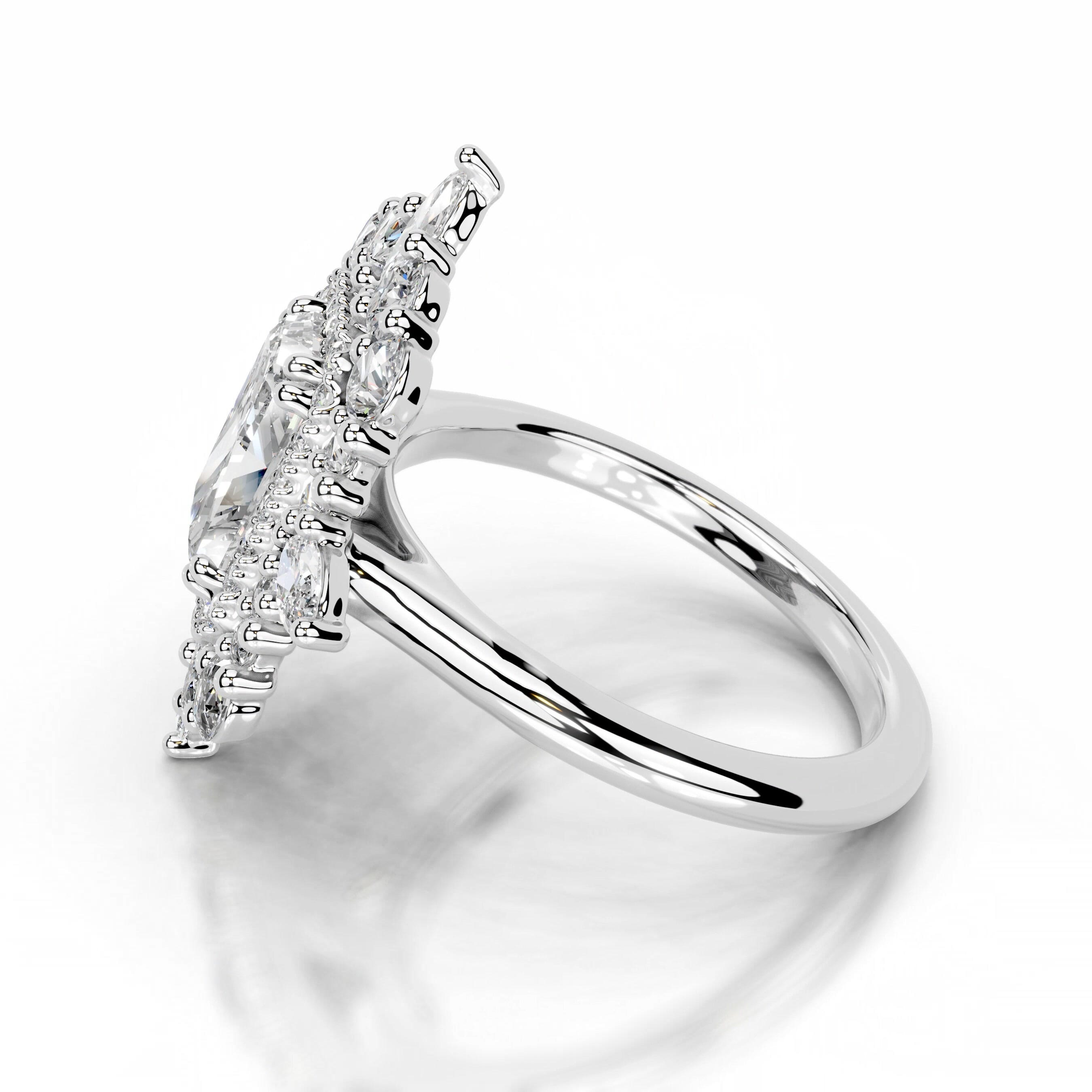Alberta Lab Grown Diamond Ring - 18K White Gold、mySite、hinf8tx79