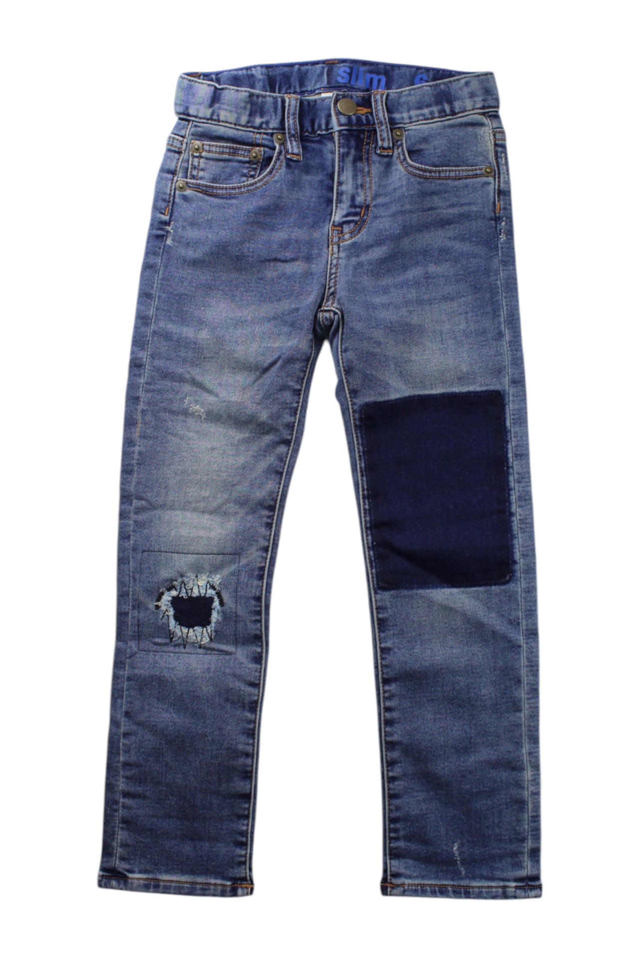 Crewcuts Patched Jeans Size 6T、mySite、g9winljtr