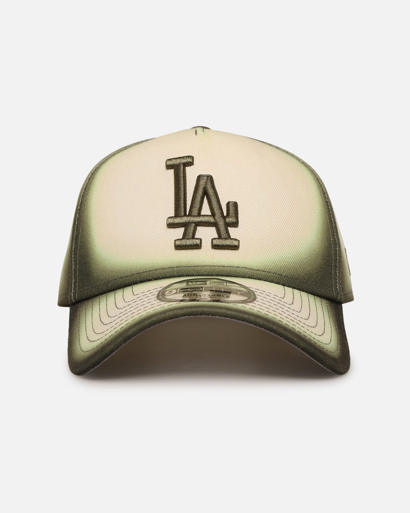 New Era Los Angeles Dodgers 'Gradient Edge' 9FORTY A-Frame Snapback Green、mySite、zt4zffjzw