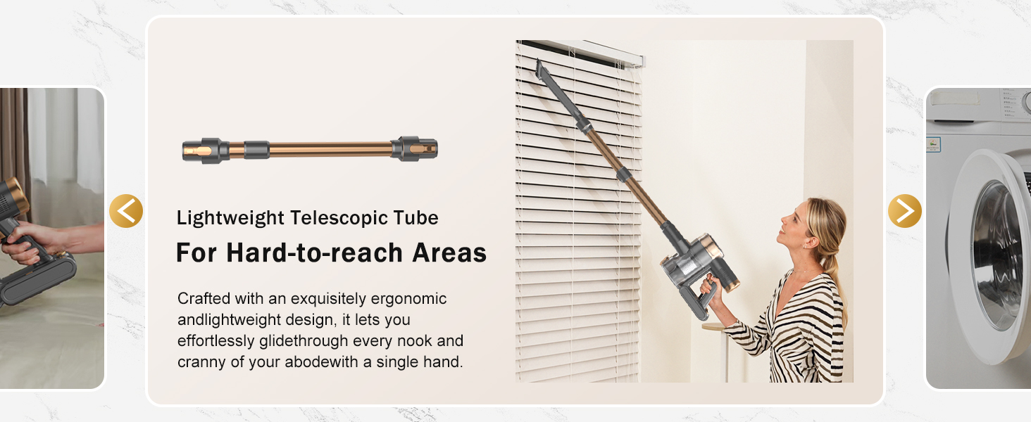 NuYupo DHC100 Cordless Vacuum Cleaner Stick Handhed Upright Vacuums Cleaners vac for home pet hair