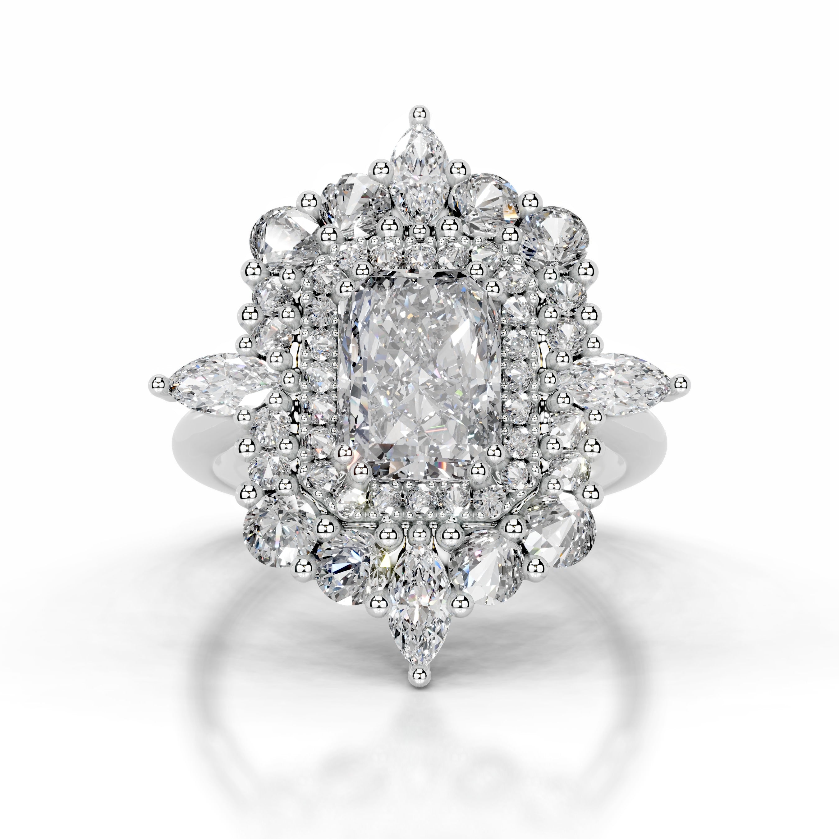 Alberta Diamond Engagement Ring - Platinum、mySite、hinf8tx79