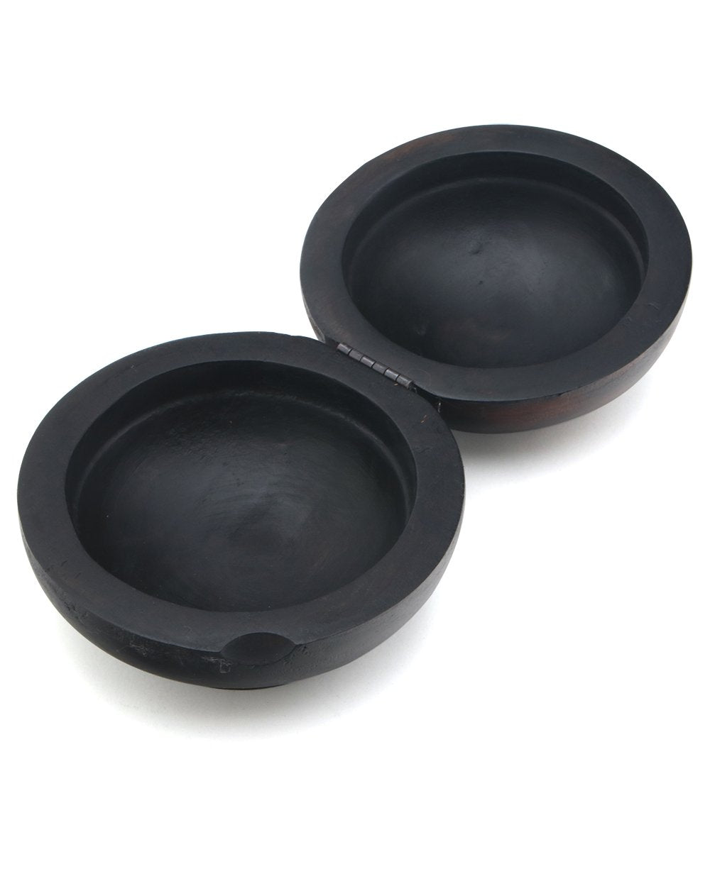 Mother of Pearl Inlay Round Wood Trinket Boxes、mySite、topwebapps