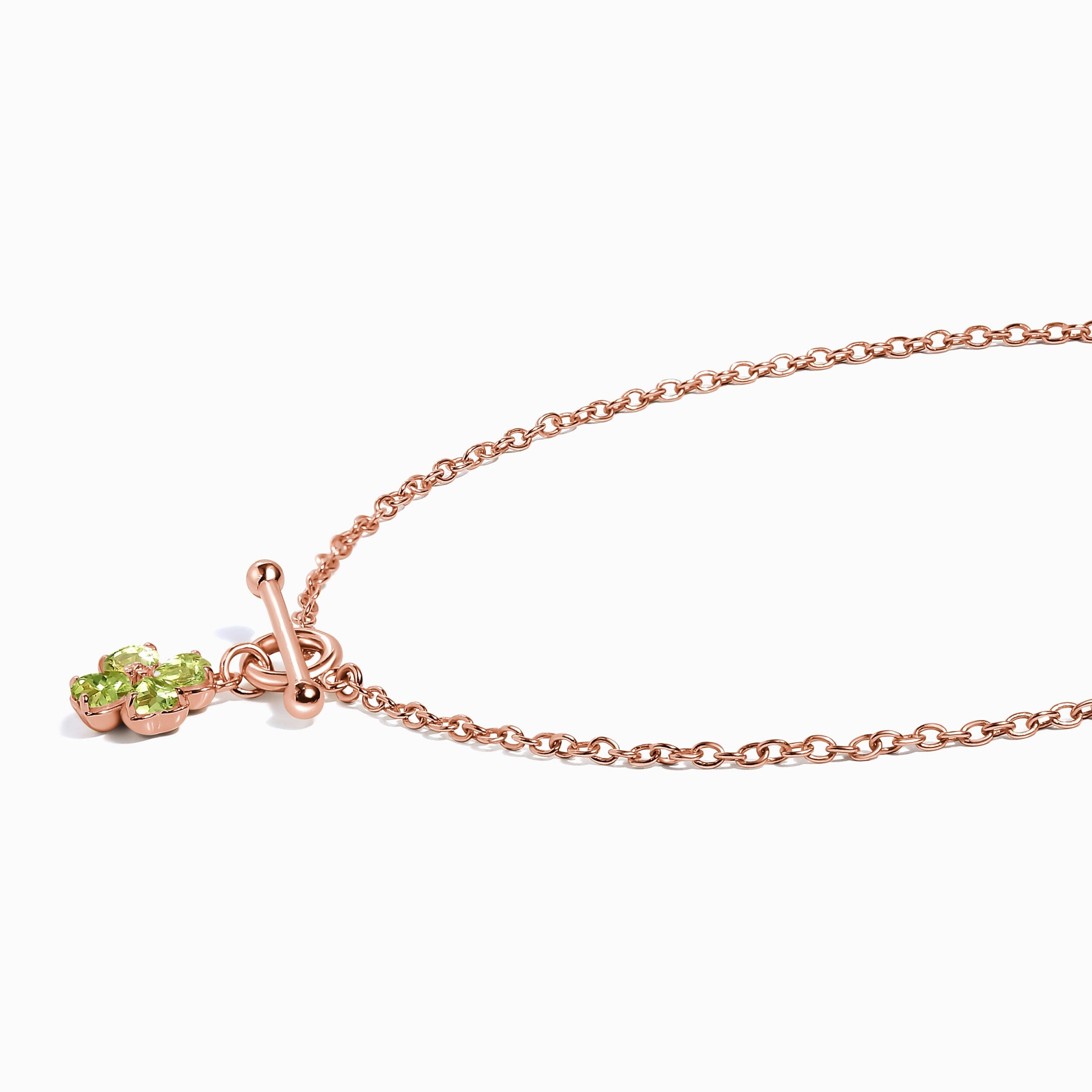 Peridot T-Lock Necklace - Lucky Charm、mySite、hinf8tx79