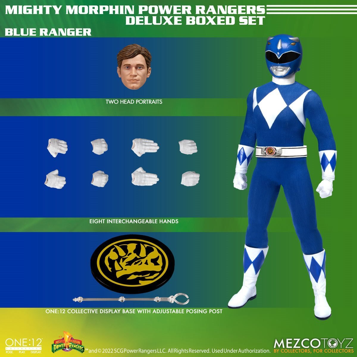 Mighty Morphin Power Rangers Mezco One:12 Collective Deluxe Box Set、mySite、hgirdovlk