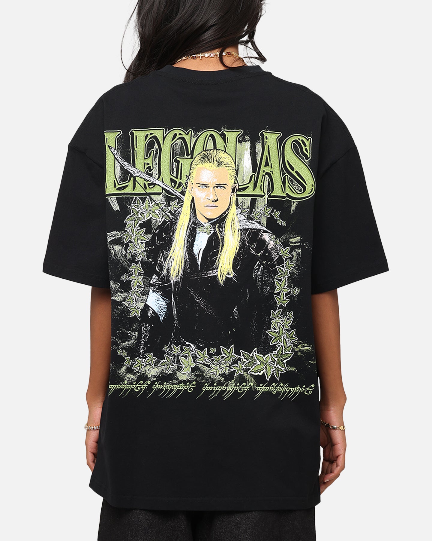 American Thrift X The Lord Of The Rings Legolas Heavy T-Shirt Black、mySite、zt4zffjzw