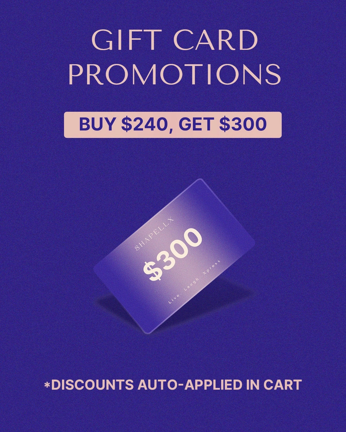 Shapellx E-Gift Card、mySite、bengalsvssteelers