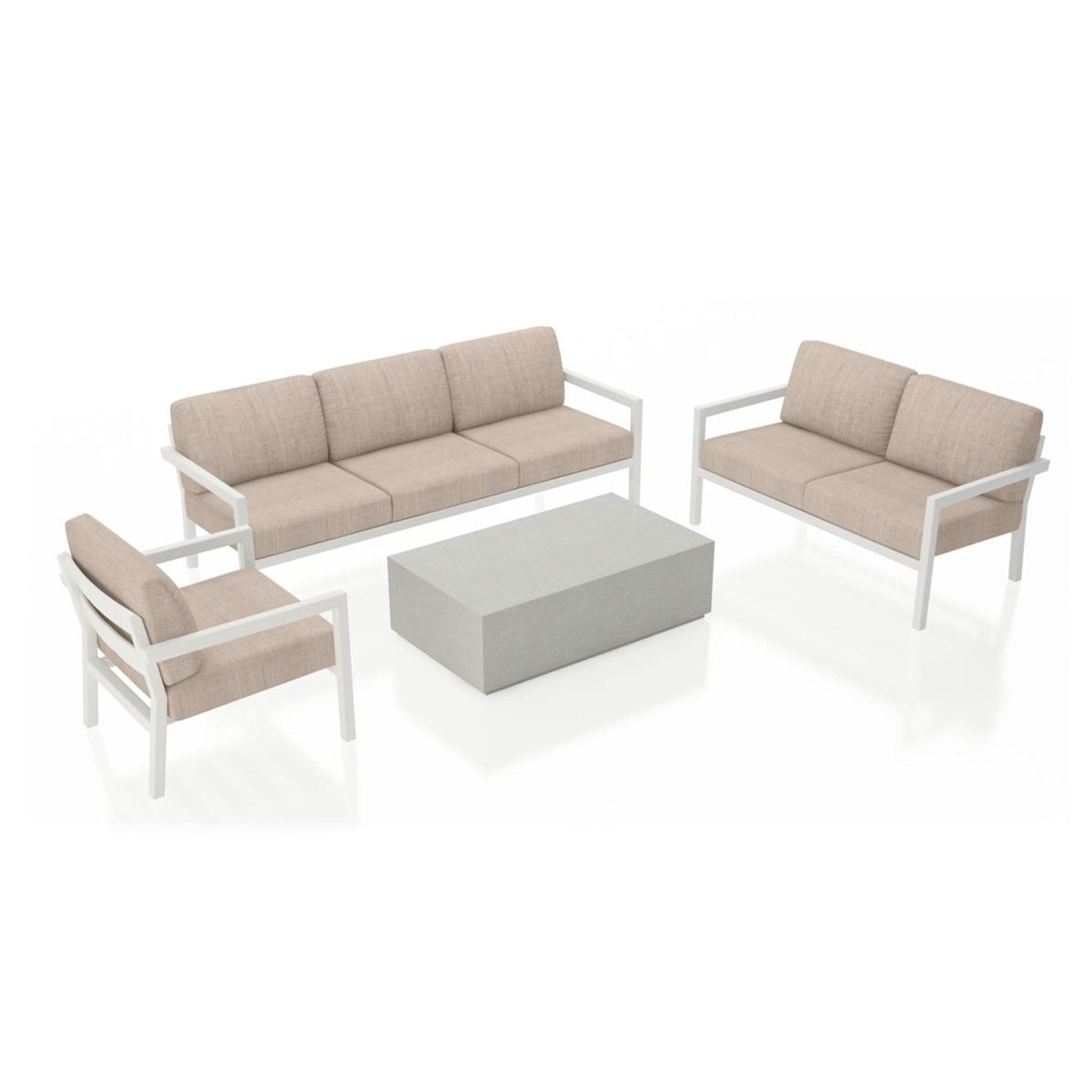 Pacifica Mason 4 Piece Sofa Loveseat Set、mySite、neckold