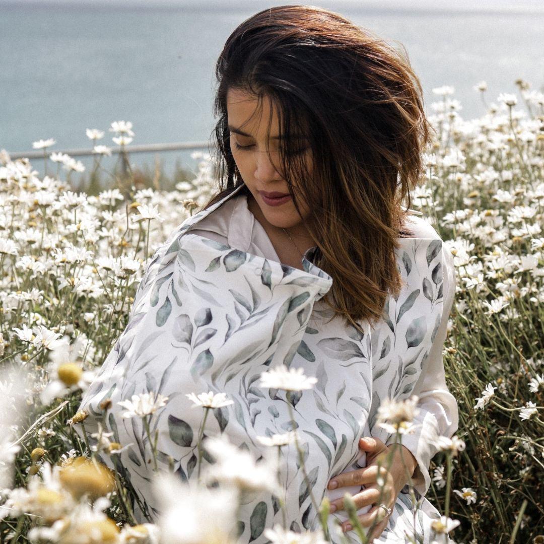  BellaMoon Nursing Cover - Waterleaves、mySite、merchandisen