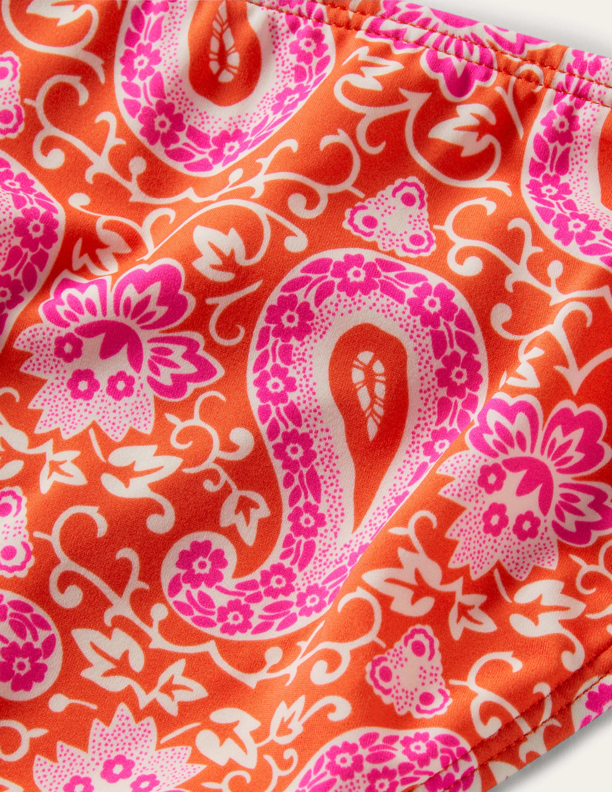 Classic Bikini Bottoms-Bright Papaya, Paisley、mySite、ashleygrahame