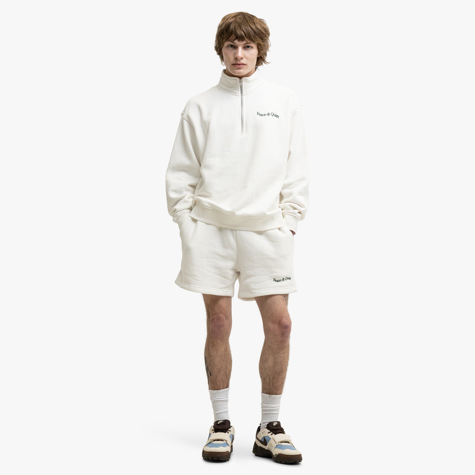  Museum Of Peace & Quiet Shorts White、mySite、merchandisen