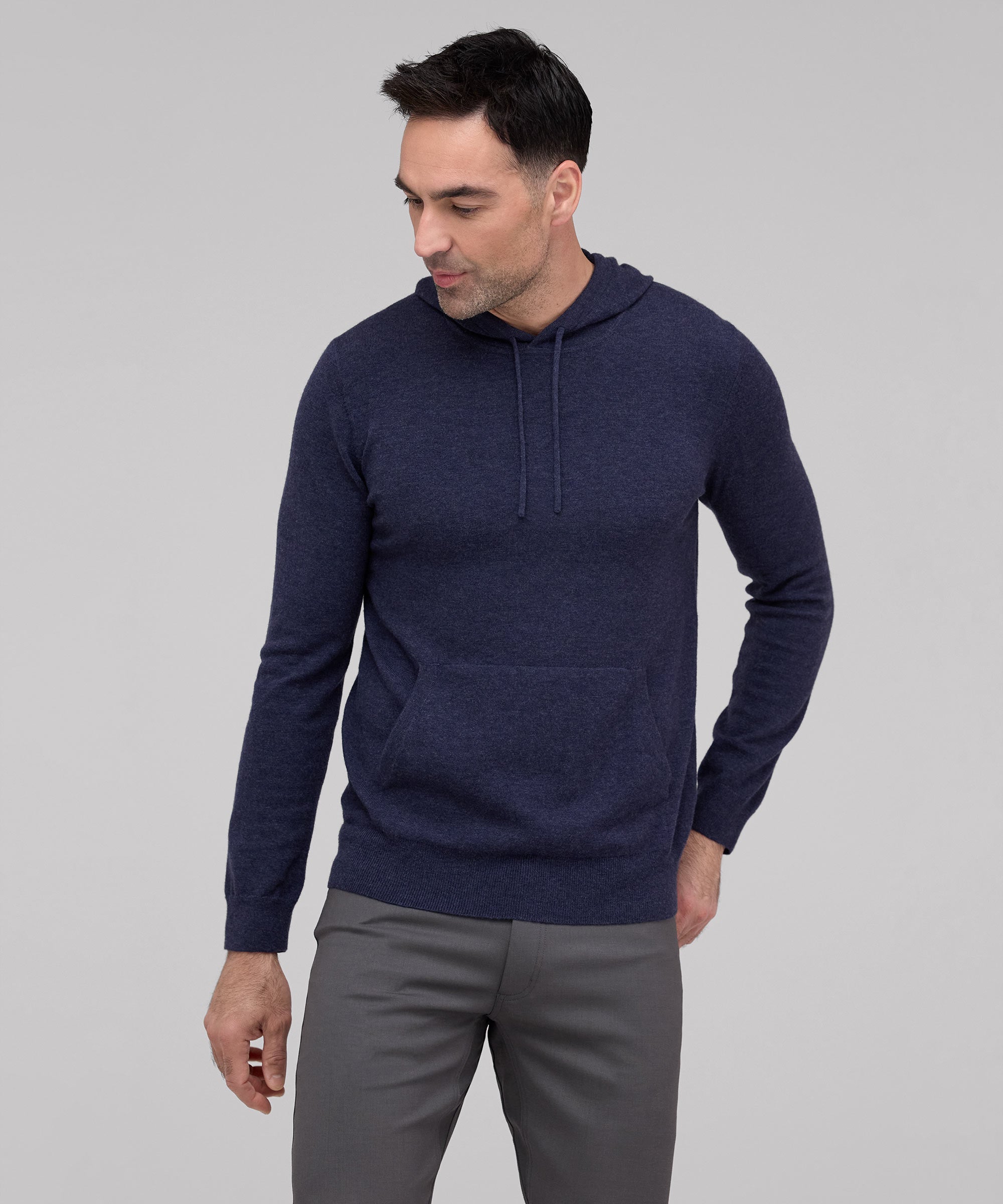 Men's Merino Cashmere Hoodie、mySite、noshort