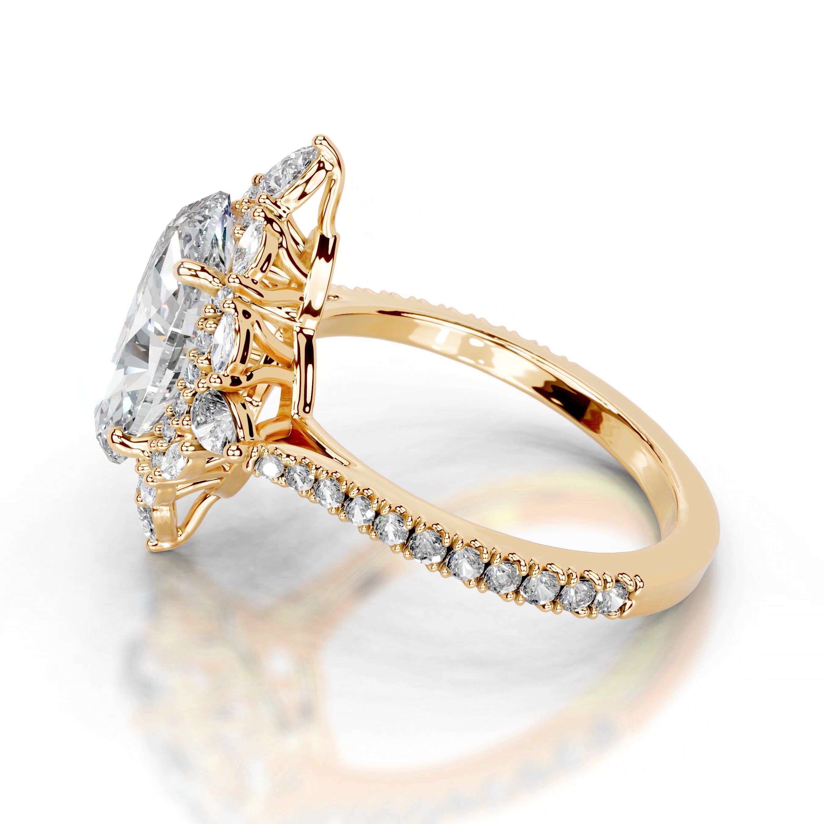 Fernanda Lab Grown Diamond Ring - 18K Yellow Gold、mySite、hinf8tx79