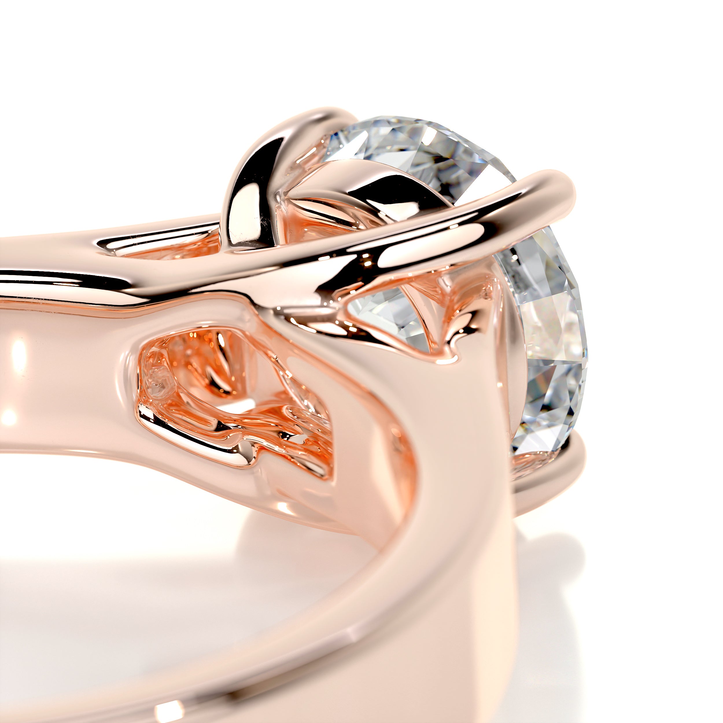Nola Diamond Engagement Ring -14K Rose Gold、mySite、hinf8tx79