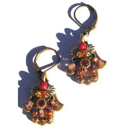 Michal Golan Autumn Hamsa Earrings、mySite、topwebapps