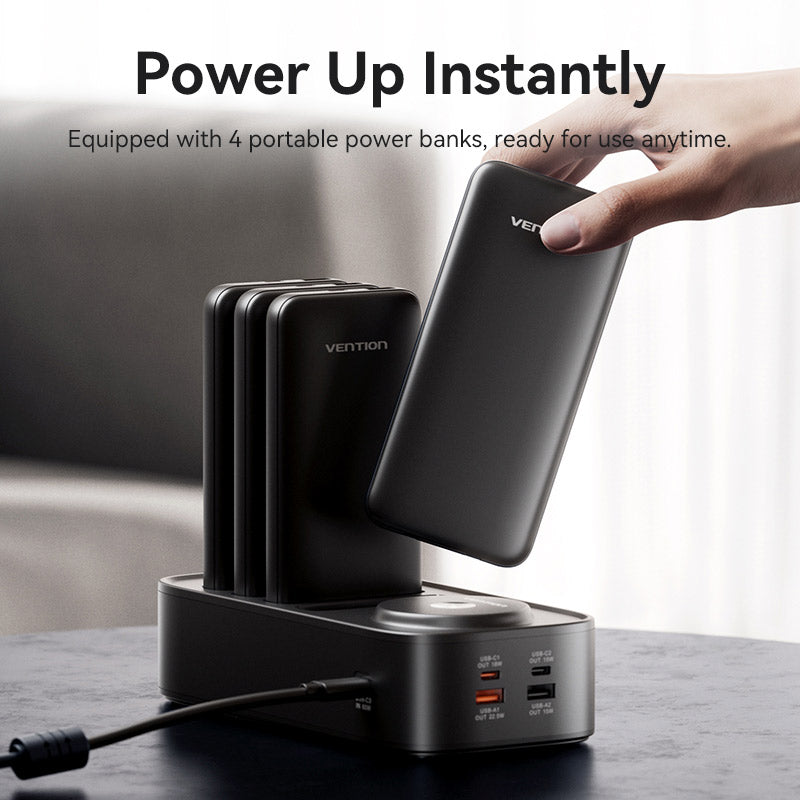 Vention Multi-Function Charging Station Kit、mySite、fannypackpong