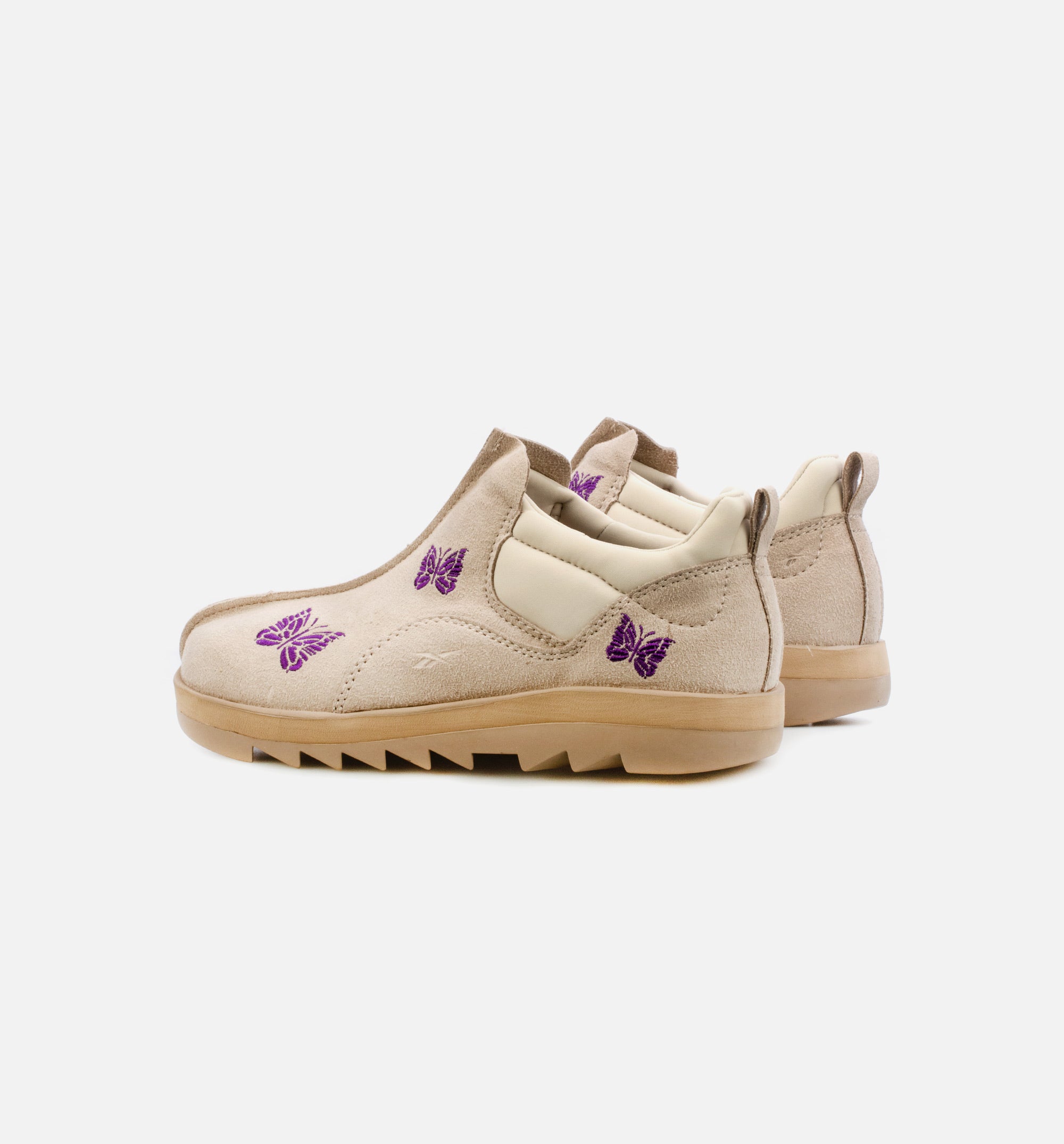 Needles Beatnik Moc Mens Lifestyle Shoe - Beige/Purple、mySite、dreamappss