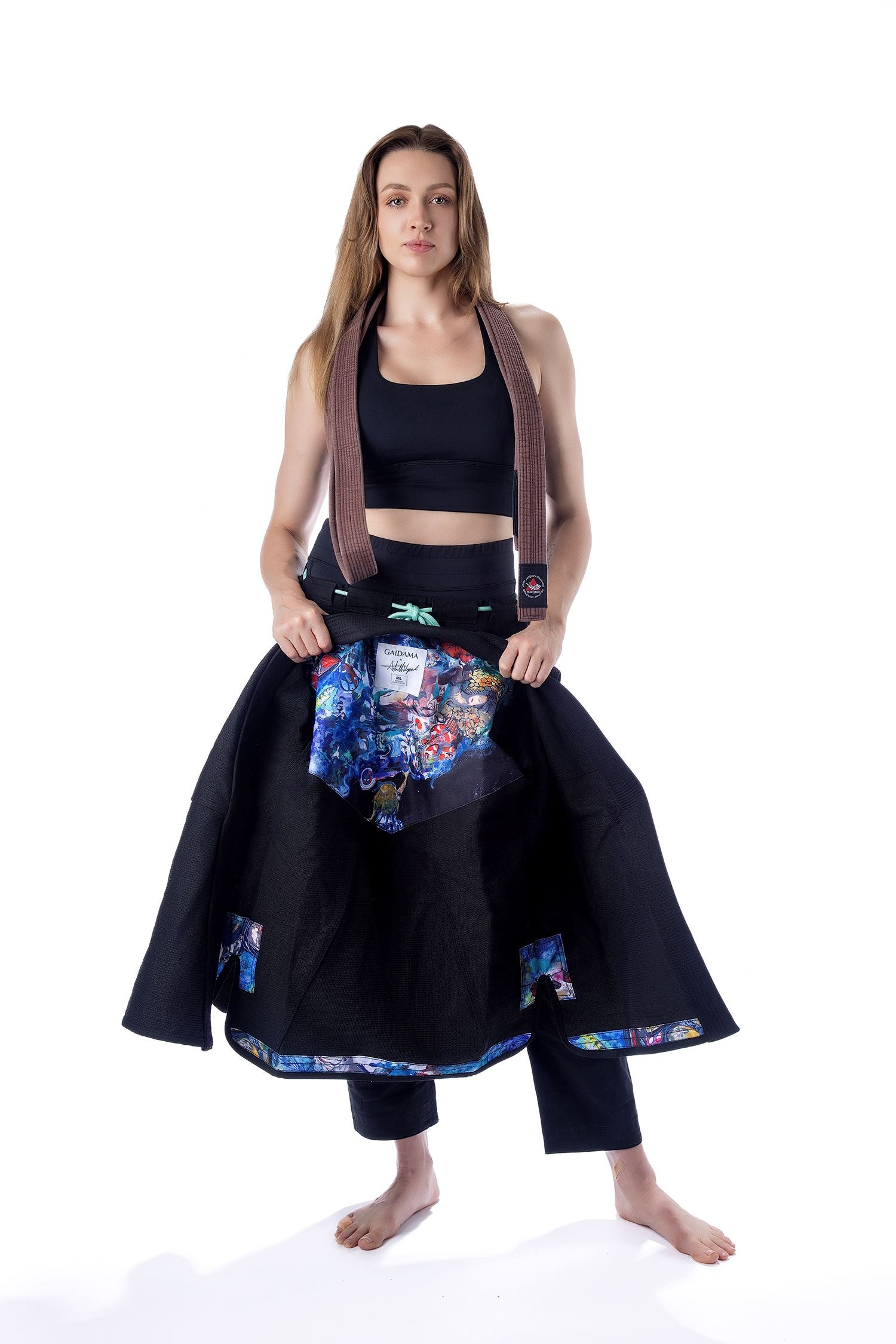 Women's Gaidama x Antoinette Wysocki Perfect Fit Jiu Jitsu Gi - Black、mySite、gigharbornorthrealestate