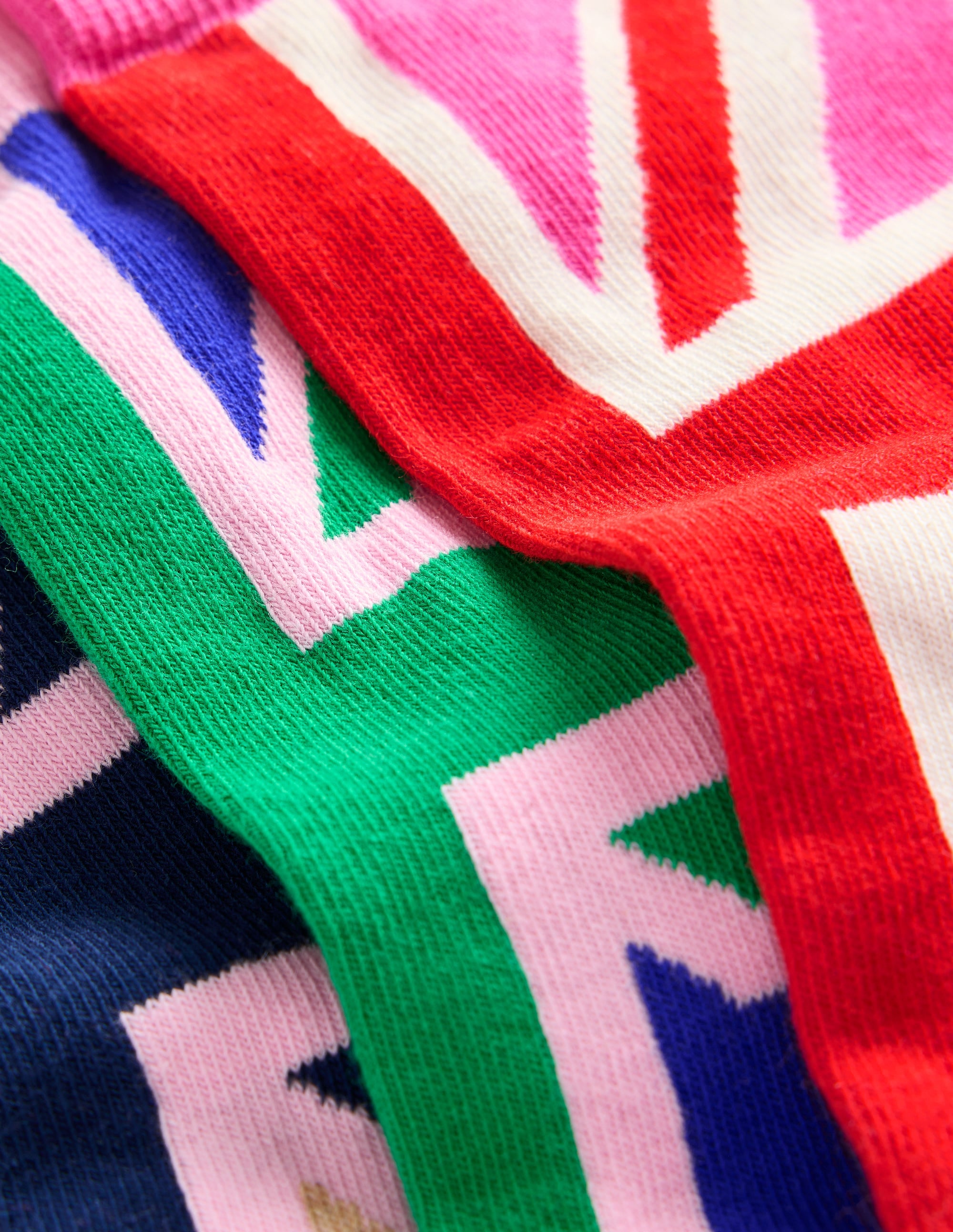  3 Pack Novelty Socks-Union Jack、mySite、ashleygrahame