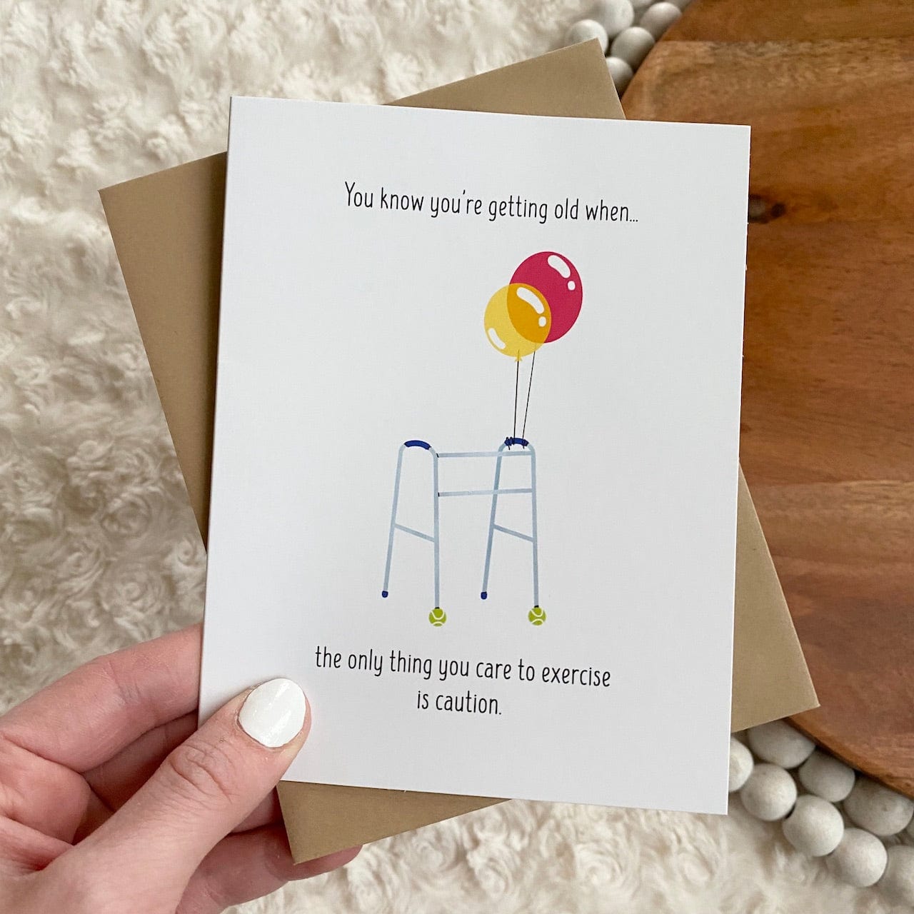  You Know You're Getting Old When Greeting Card、mySite、ghnorth