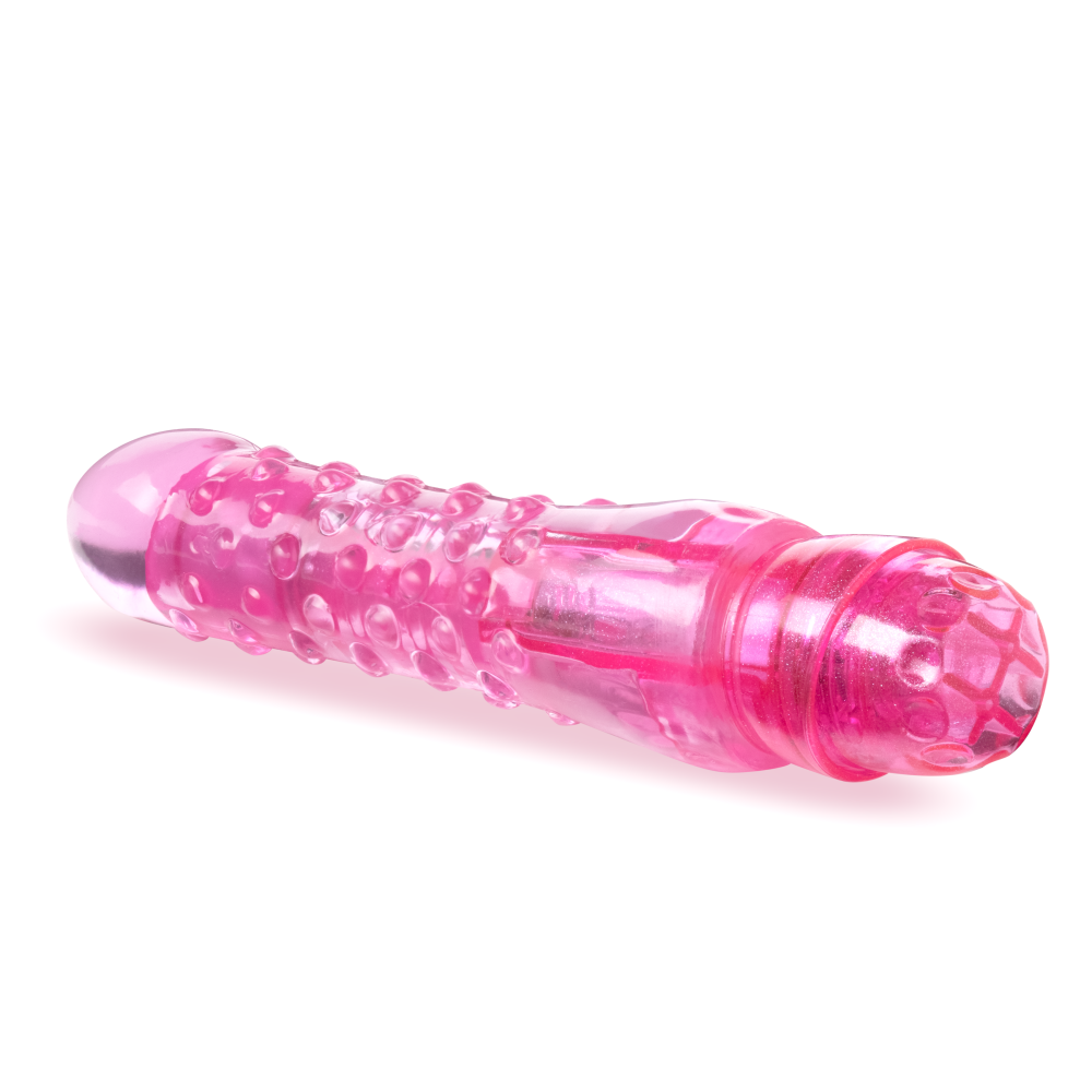 Naturally Yours By Blush® | Bump n Grind Realistic Pink 6.25-Inch Vibrator、mySite、bottomscart