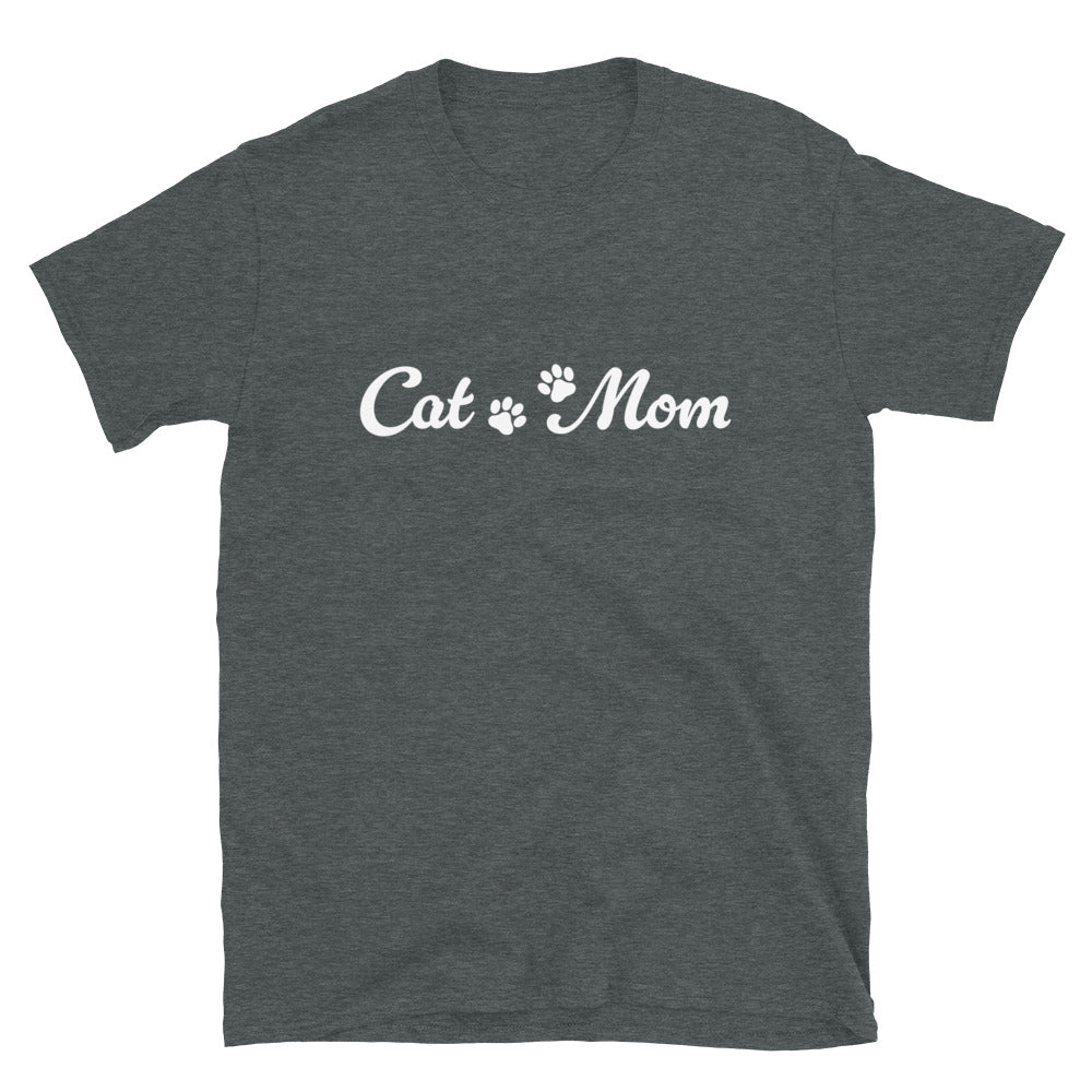 Paw Print Cat Mom T-Shirt、mySite、camillekostekn
