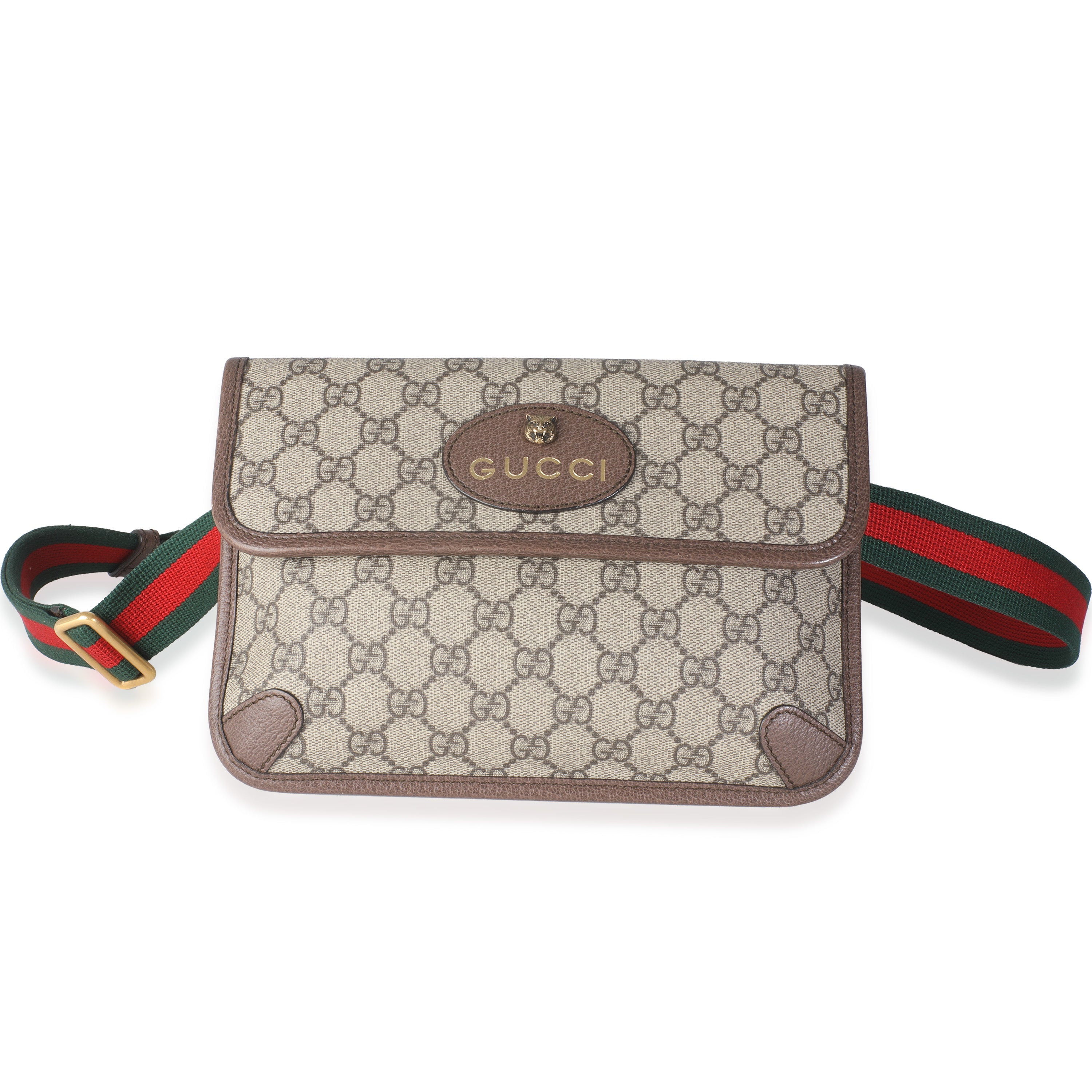 Beige GG Supreme Canvas Small Vintage Neo Belt Bag、mySite、garagedoors4me