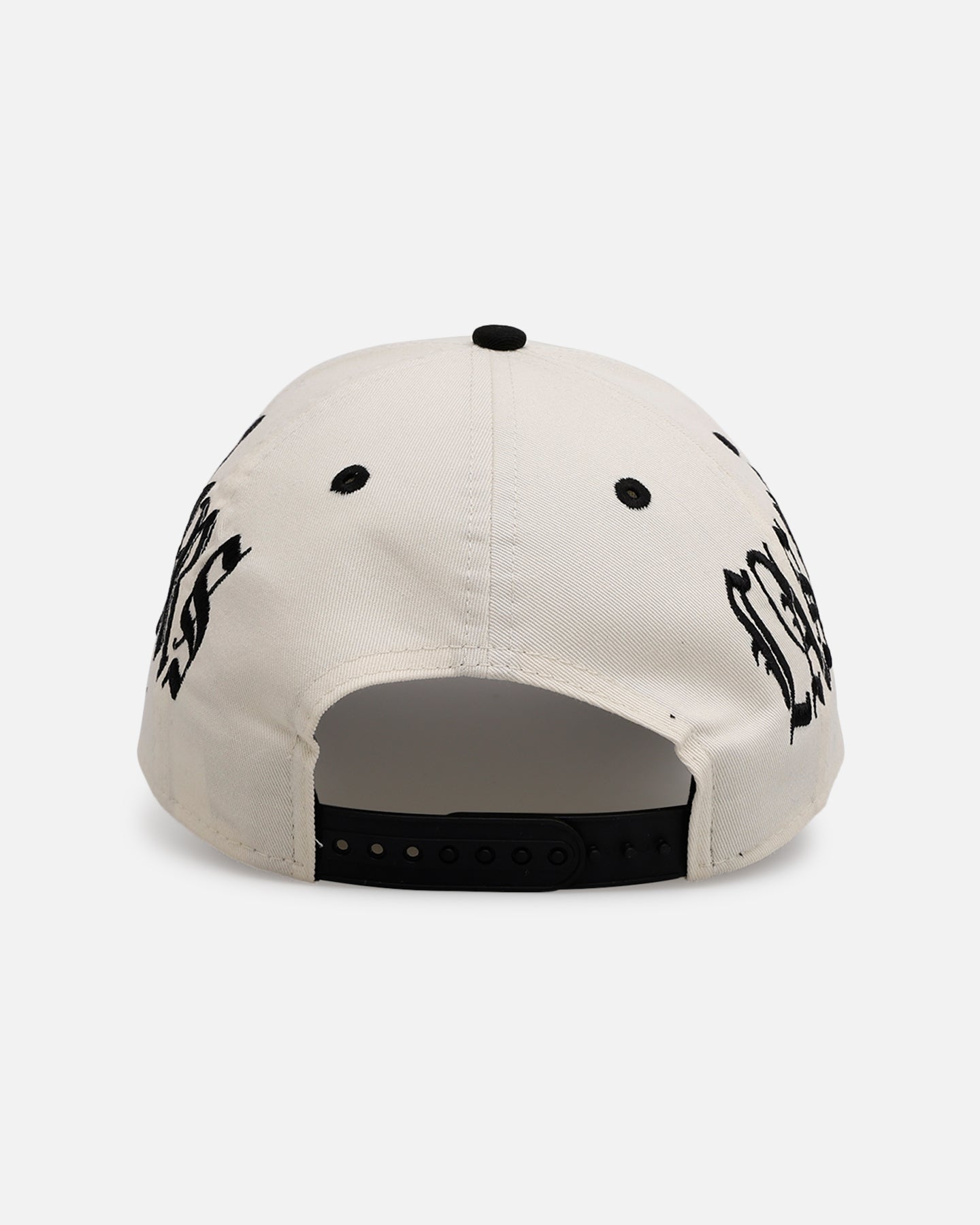 New Era Las Vegas Raiders 'Gothic Script Two Tone' 9FORTY A-Frame Snapback Chrome/Black、mySite、zt4zffjzw