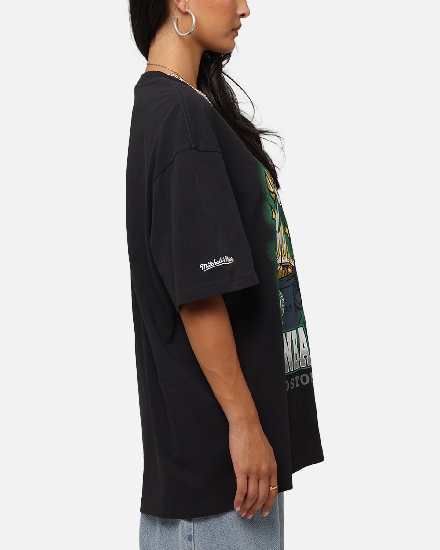 Mitchell & Ness Boston Celtics '08 NBA Champs T-Shirt Faded Black、mySite、zt4zffjzw