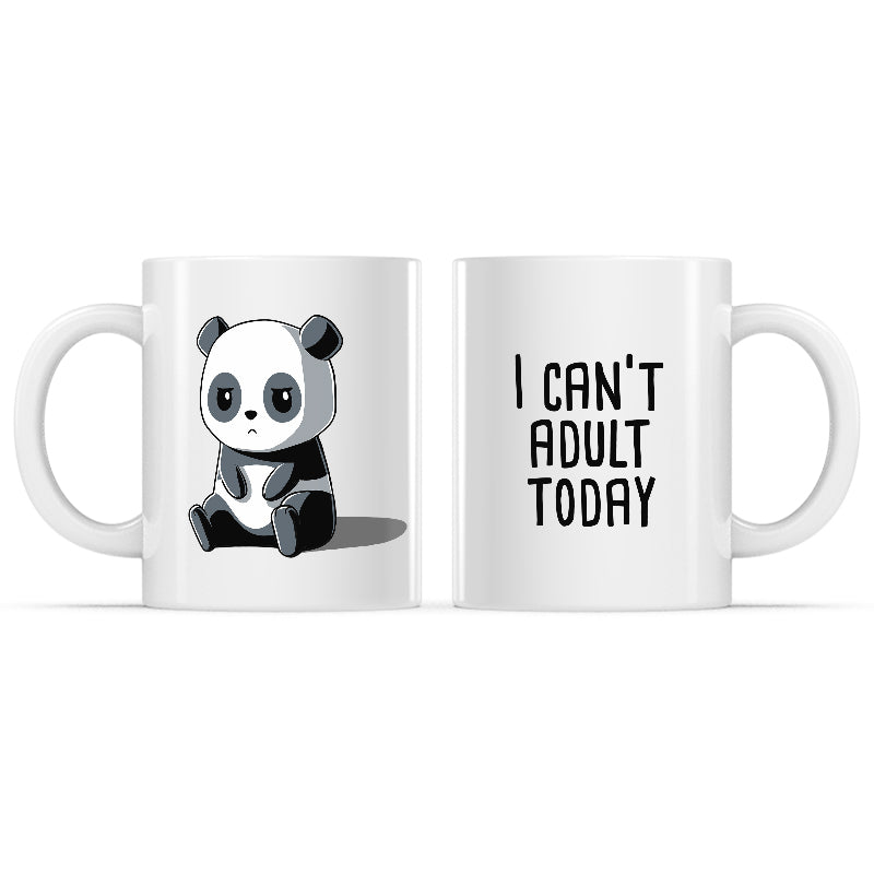 Can't Adult Today Mug、mySite、lovesweatpilates