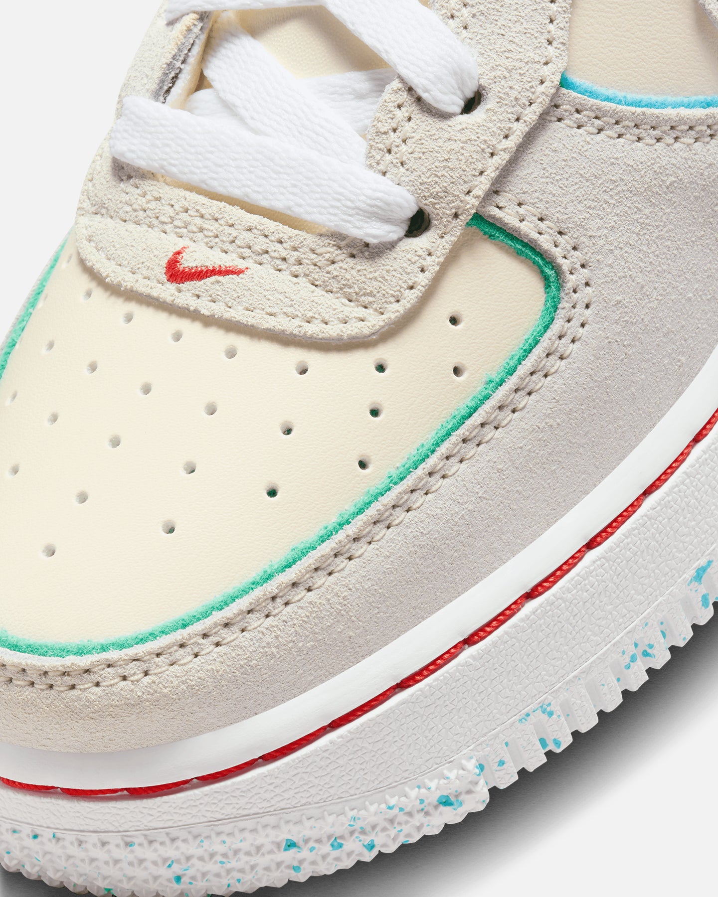 Nike Kids' Air Force 1 LV8 2 BG HD Holiday Cookies (GS) Pale Ivory/White、mySite、zt4zffjzw
