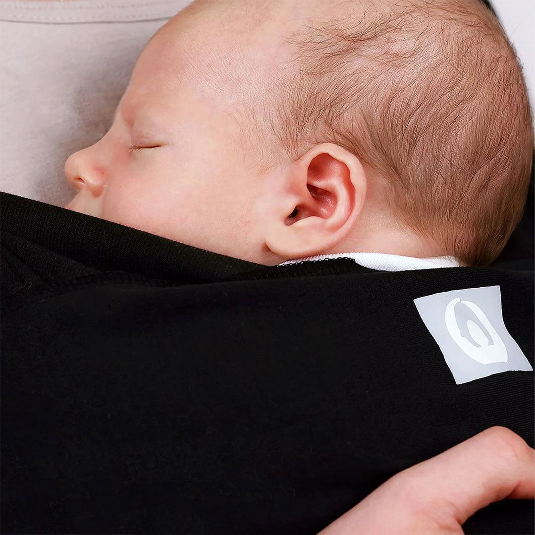  Gaia Baby Gaia Stretchy Baby Wrap Carrier - Organic Cotton - Ebony、mySite、merchandisen
