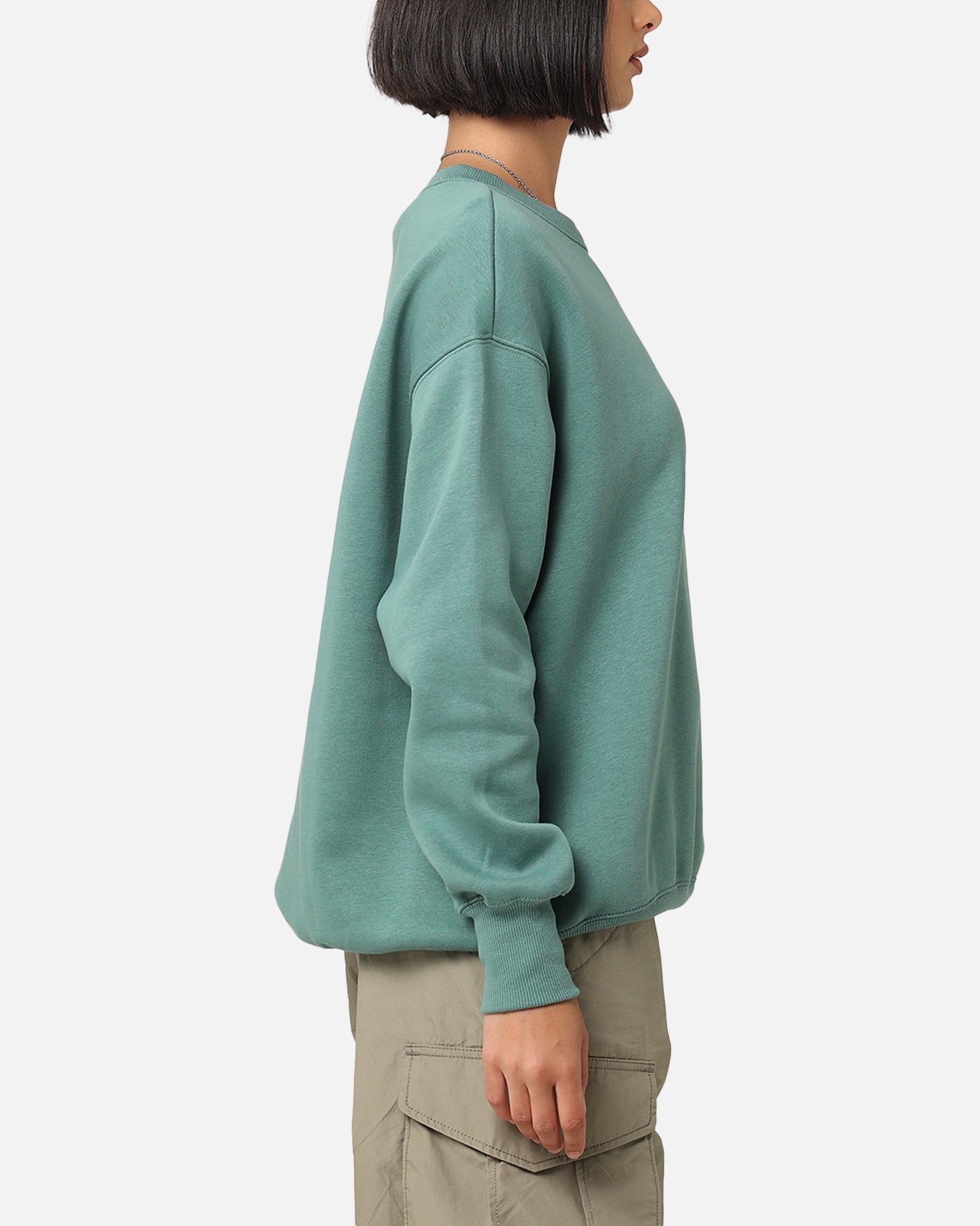 Nike Women's Sportswear Pheonix Fleece Oversized Crewneck Bicoastal/Black、mySite、zt4zffjzw