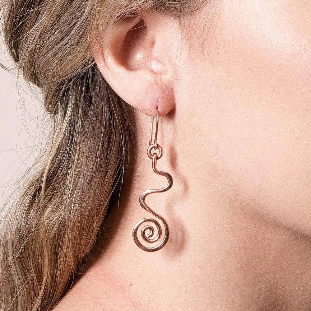 Copper Wire Wrap Earrings - Limited Edition、mySite、hinf8tx79