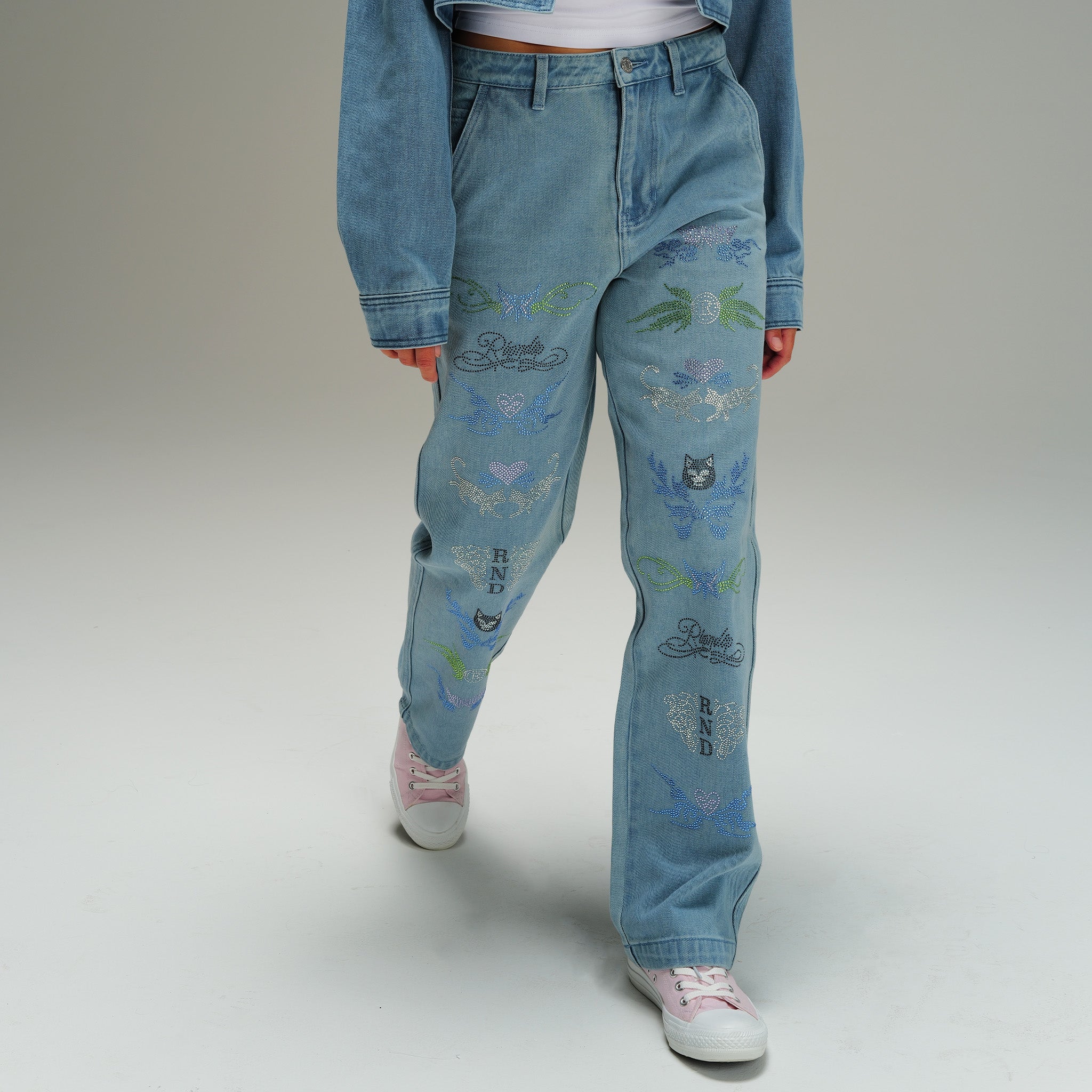  Hyaena Denim Pants (Medium Wash)、mySite、merchandisen