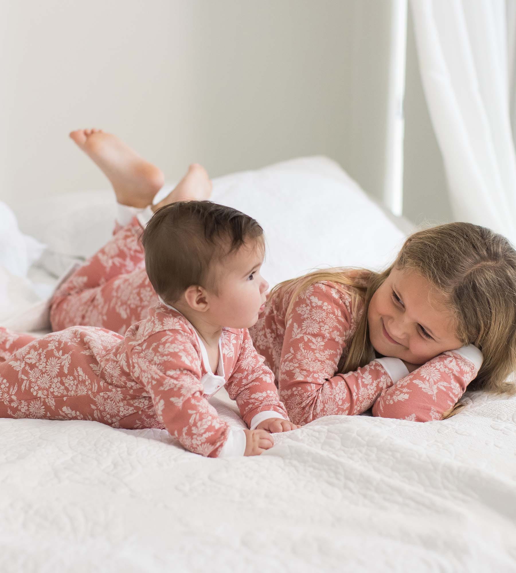 Vibrant Garden Organic Cotton 2-Piece Pajamas、mySite、g9winljtr