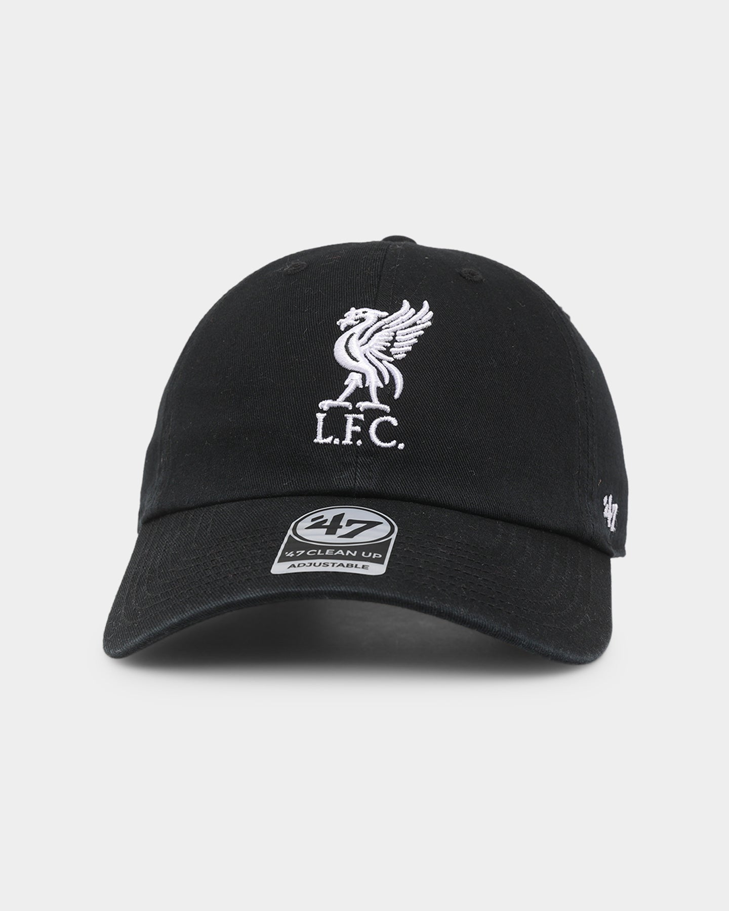 47 Brand Liverpool Football Club Clean Up Strapback Black、mySite、zt4zffjzw