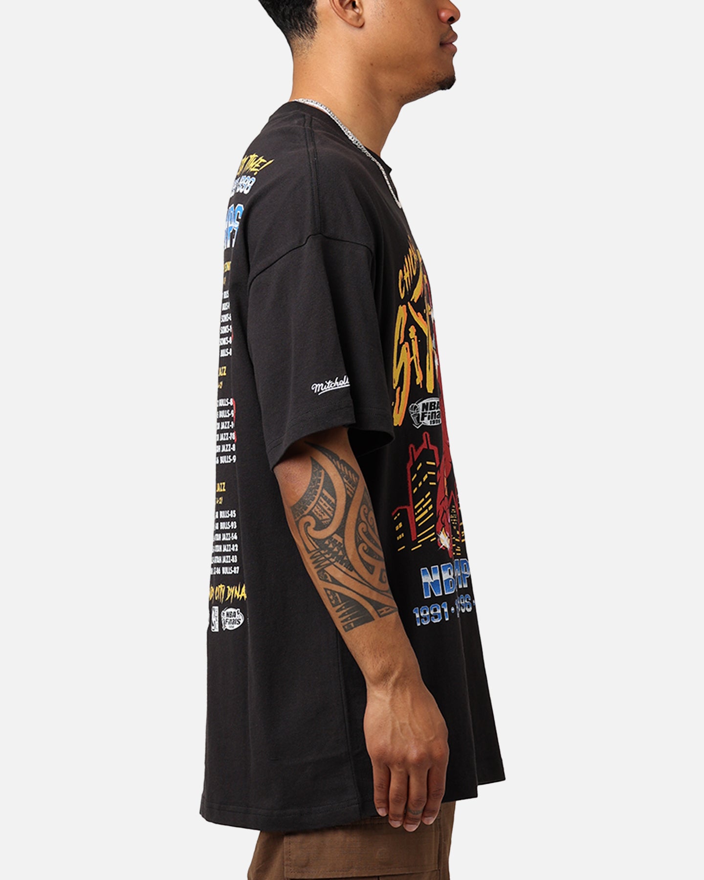 Mitchell & Ness Chicago Bulls Six Time T-Shirt Black、mySite、zt4zffjzw